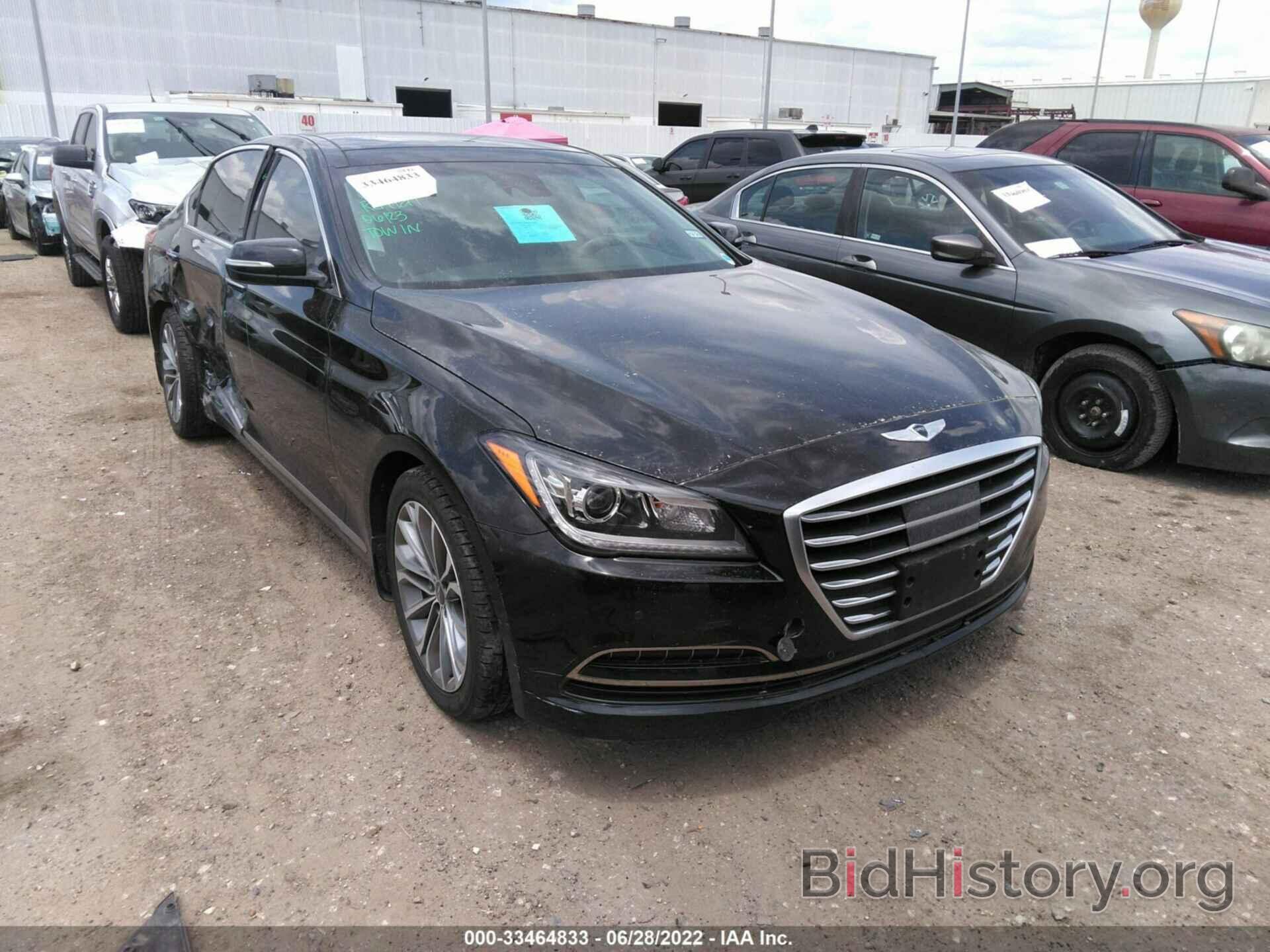 Photo KMHGN4JE3FU082403 - HYUNDAI GENESIS 2015