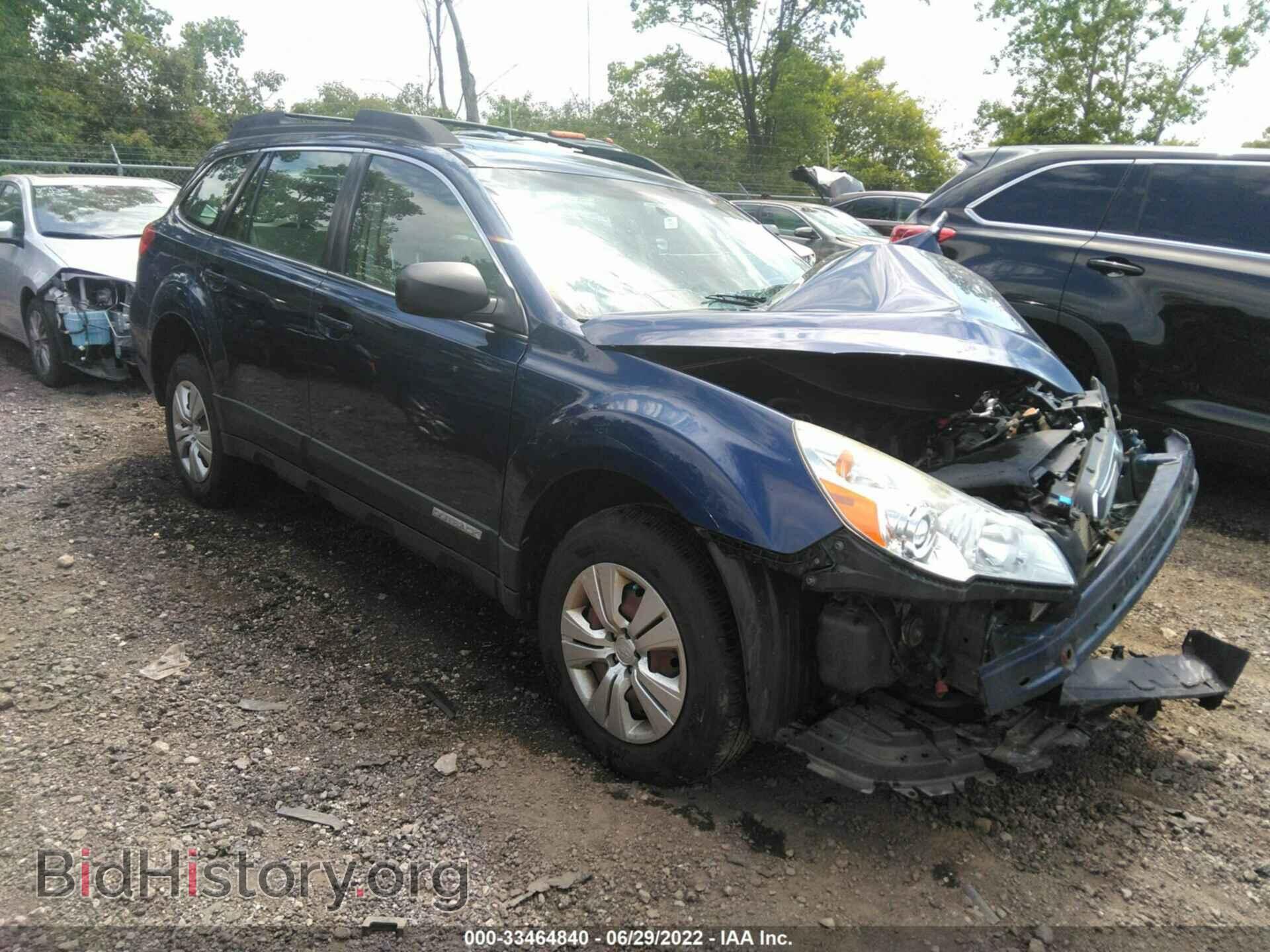 Фотография 4S4BRCAC9B3436304 - SUBARU OUTBACK 2011