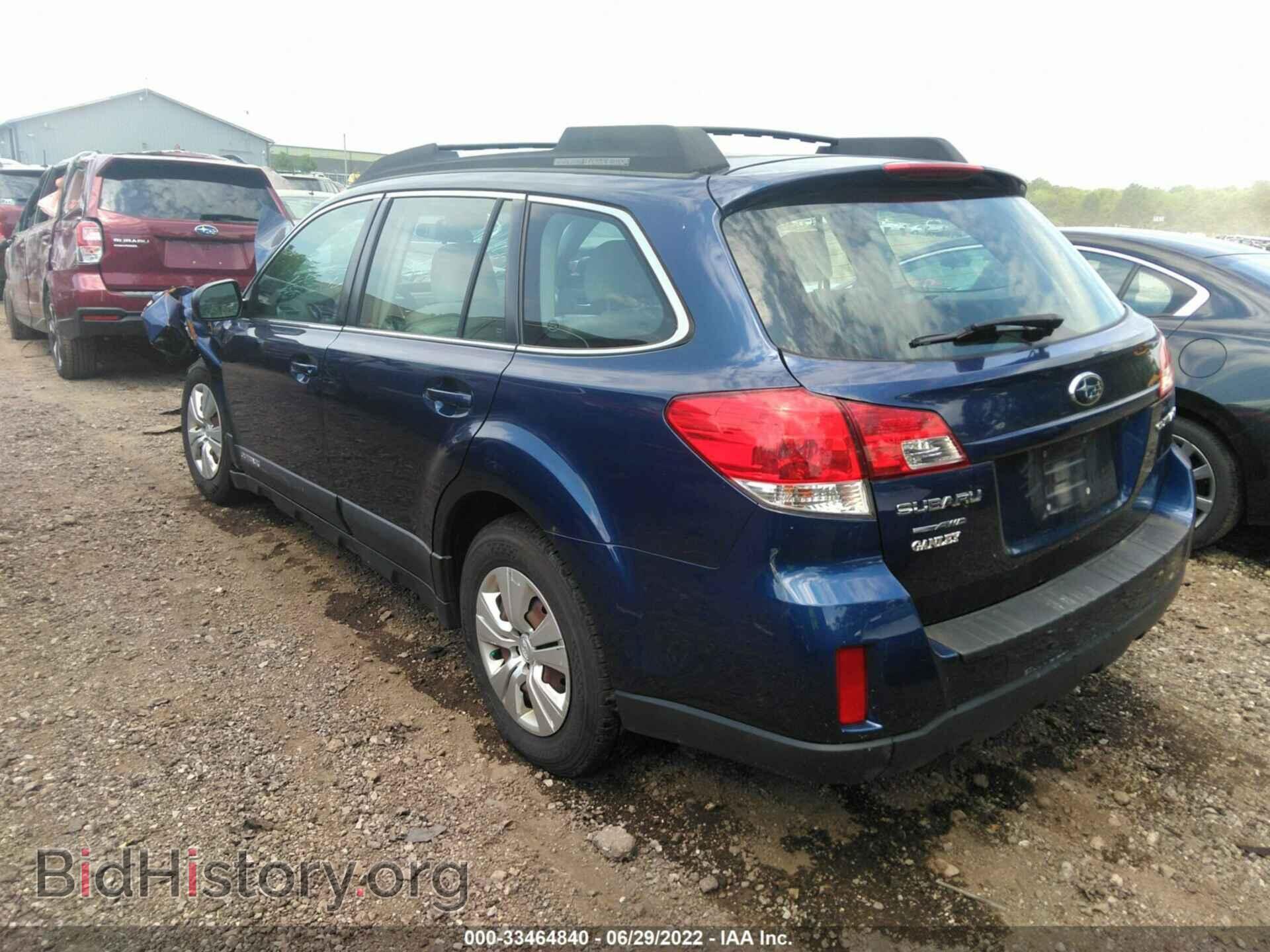 2011 SUBARU OUTBACK - VIN: 4S4BRCAC9B3436304 - Фото 3