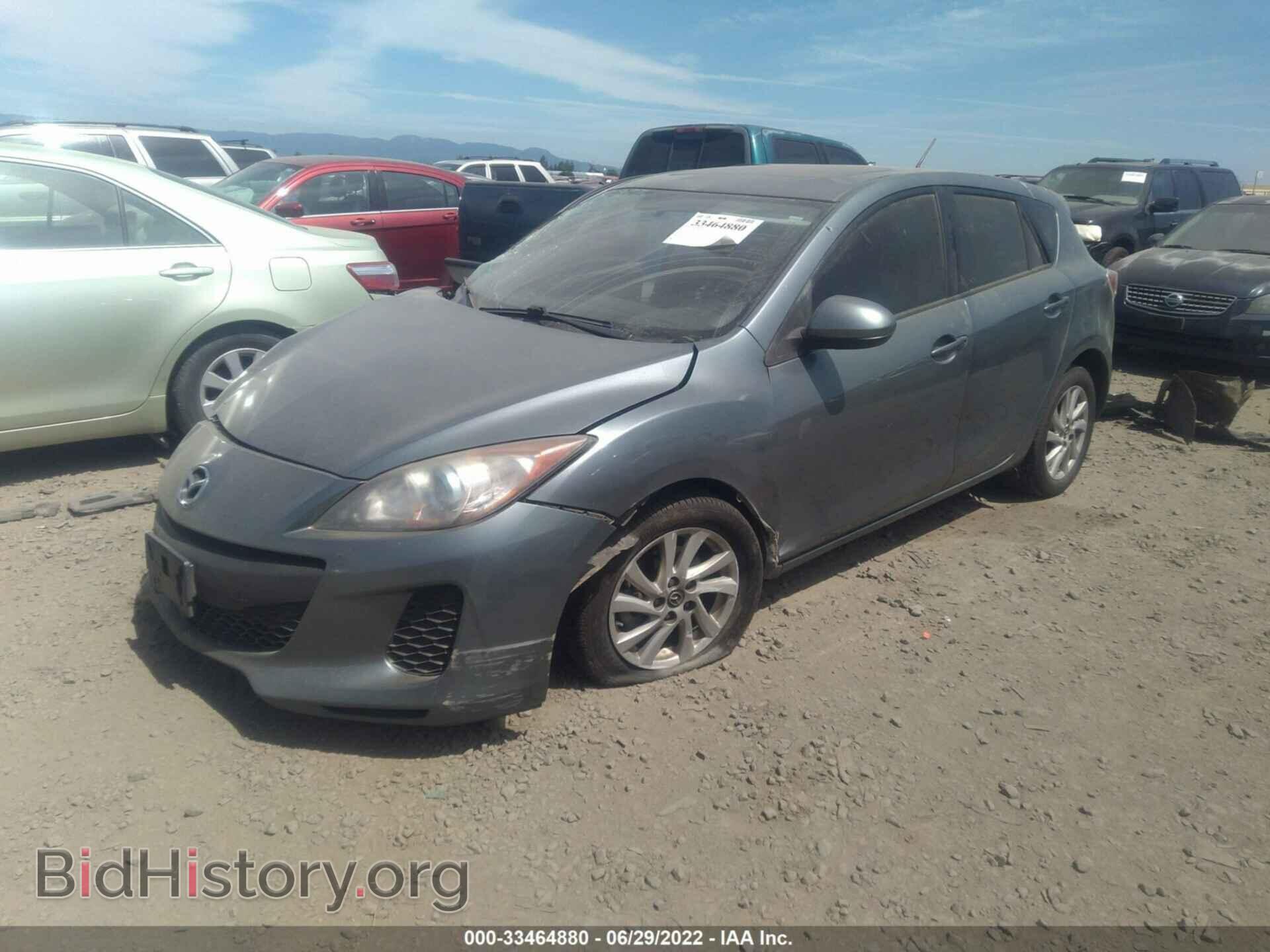 2013 MAZDA MAZDA3 - VIN: JM1BL1L74D1782950 - Фото 2
