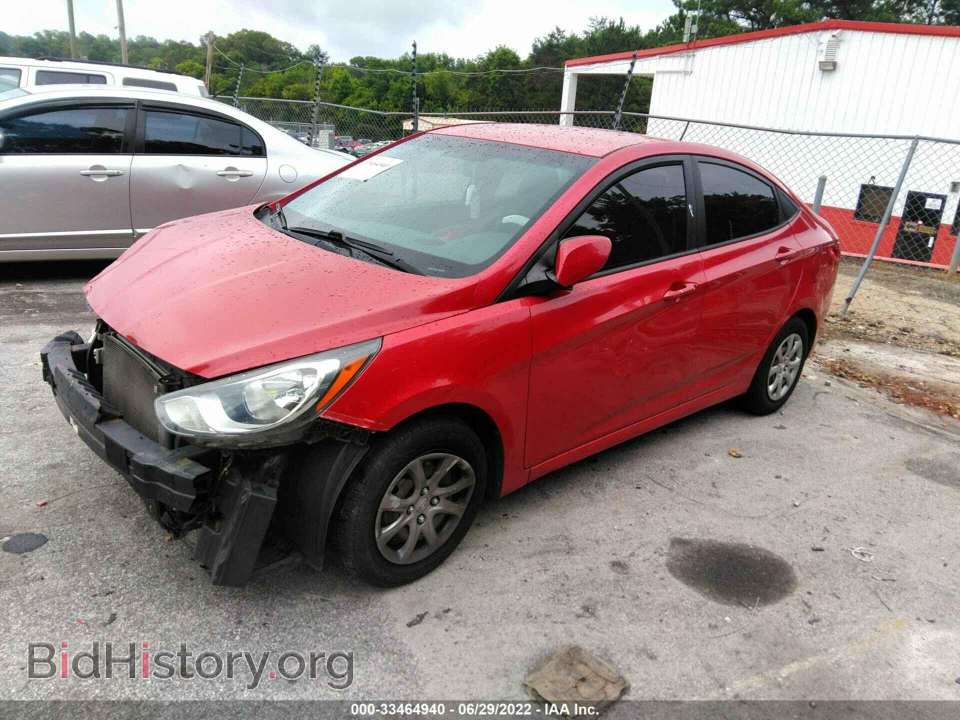 2014 HYUNDAI ACCENT - VIN: KMHCT4AE2EU722300 - Фото 2