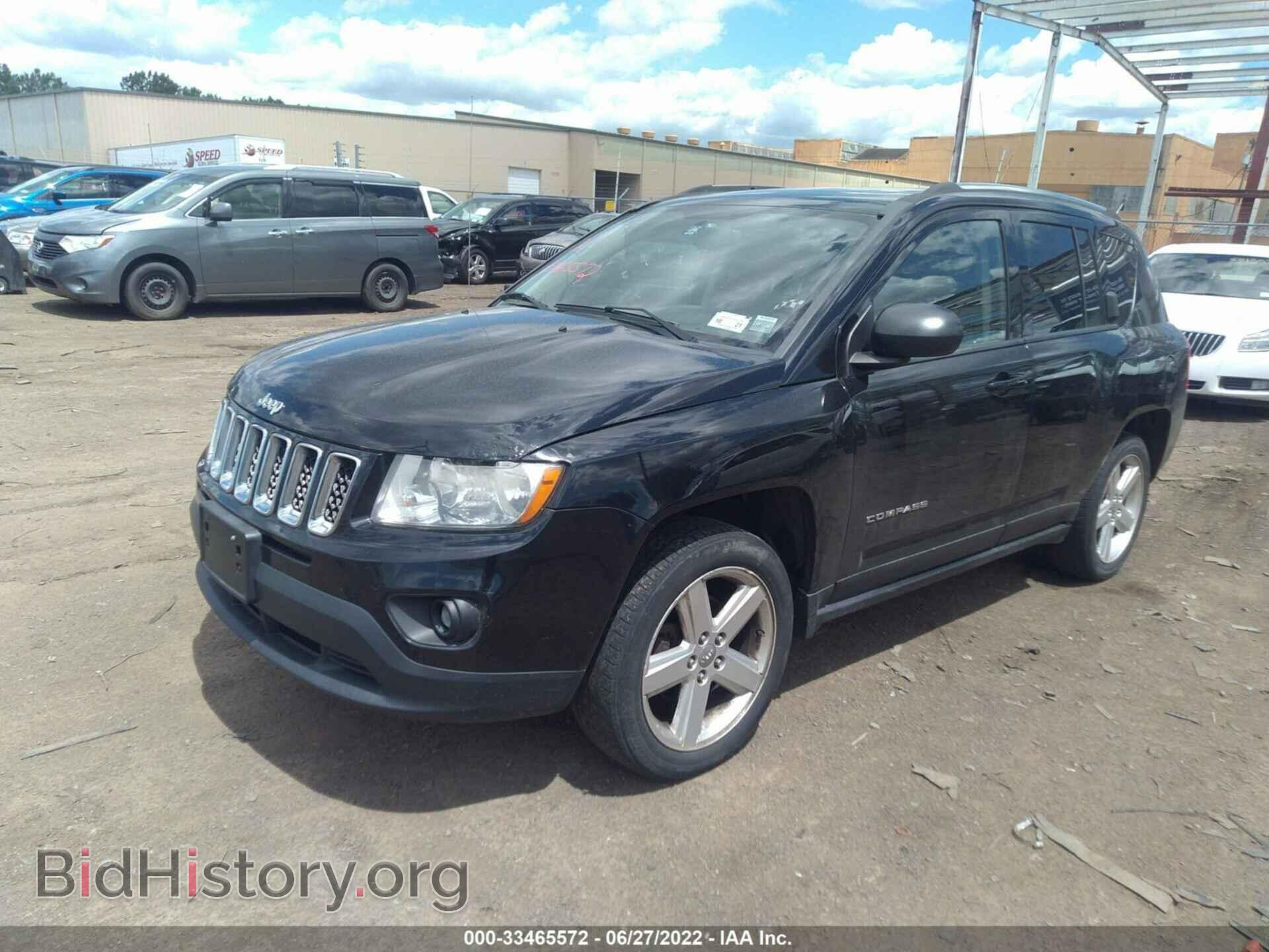 2012 JEEP COMPASS - VIN: 1C4NJDCB9CD524235 - Фото 2