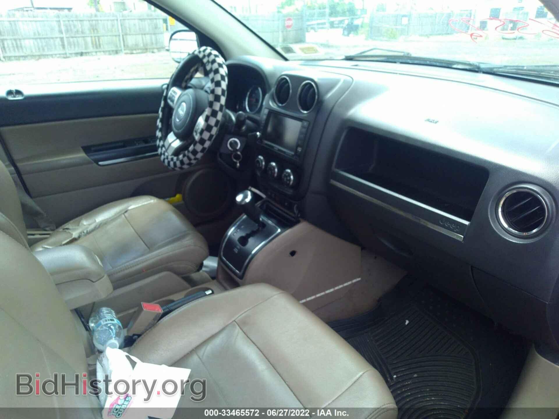 2012 JEEP COMPASS - VIN: 1C4NJDCB9CD524235 - Фото 5