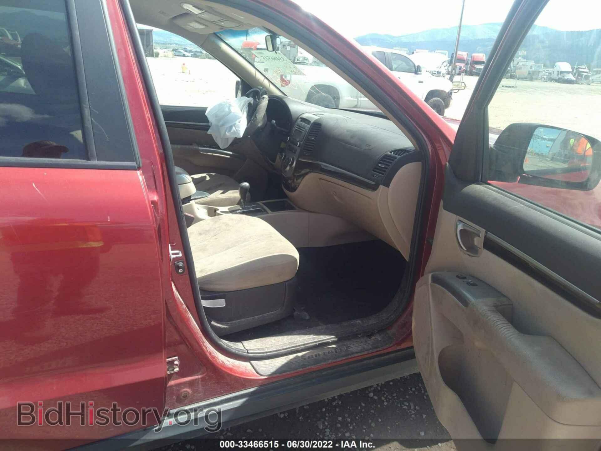 2010 HYUNDAI SANTA FE - VIN: 5NMSGDAB6AH363304 - Фото 5