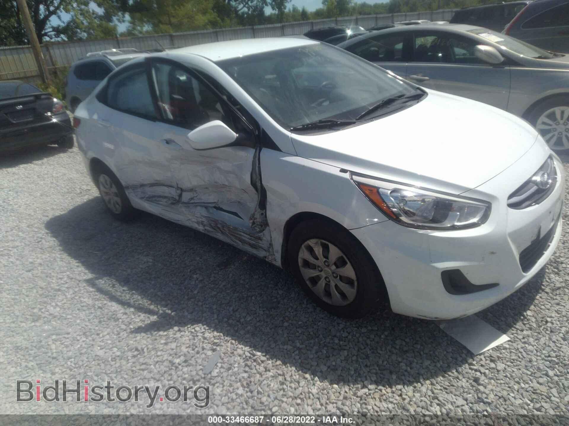 Фотография KMHCT4AEXGU942397 - HYUNDAI ACCENT 2016