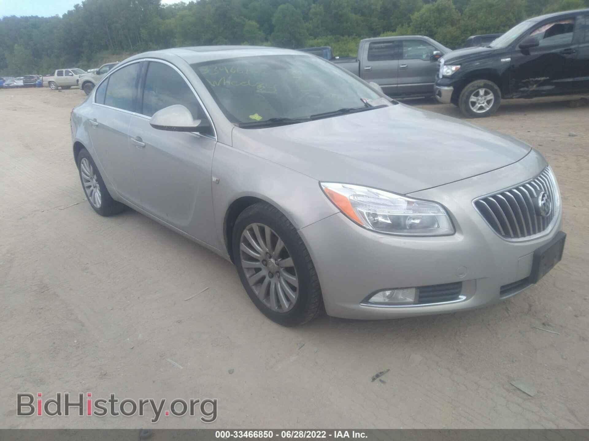 Фотография W04GS5EC0B1101037 - BUICK REGAL 2011