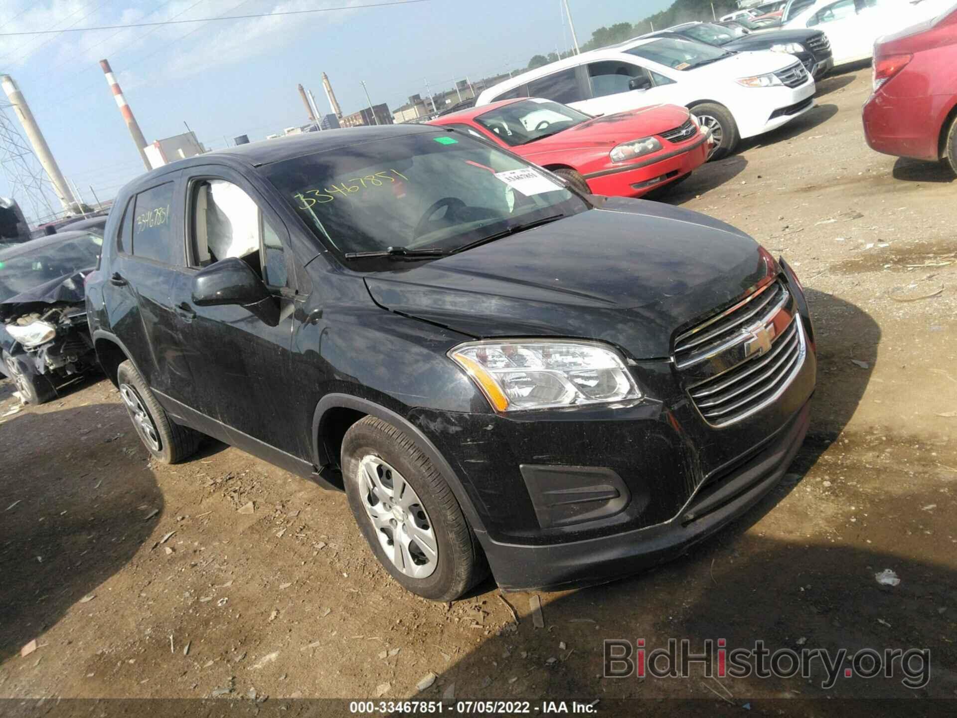 Photo 3GNCJKSBXFL227185 - CHEVROLET TRAX 2015