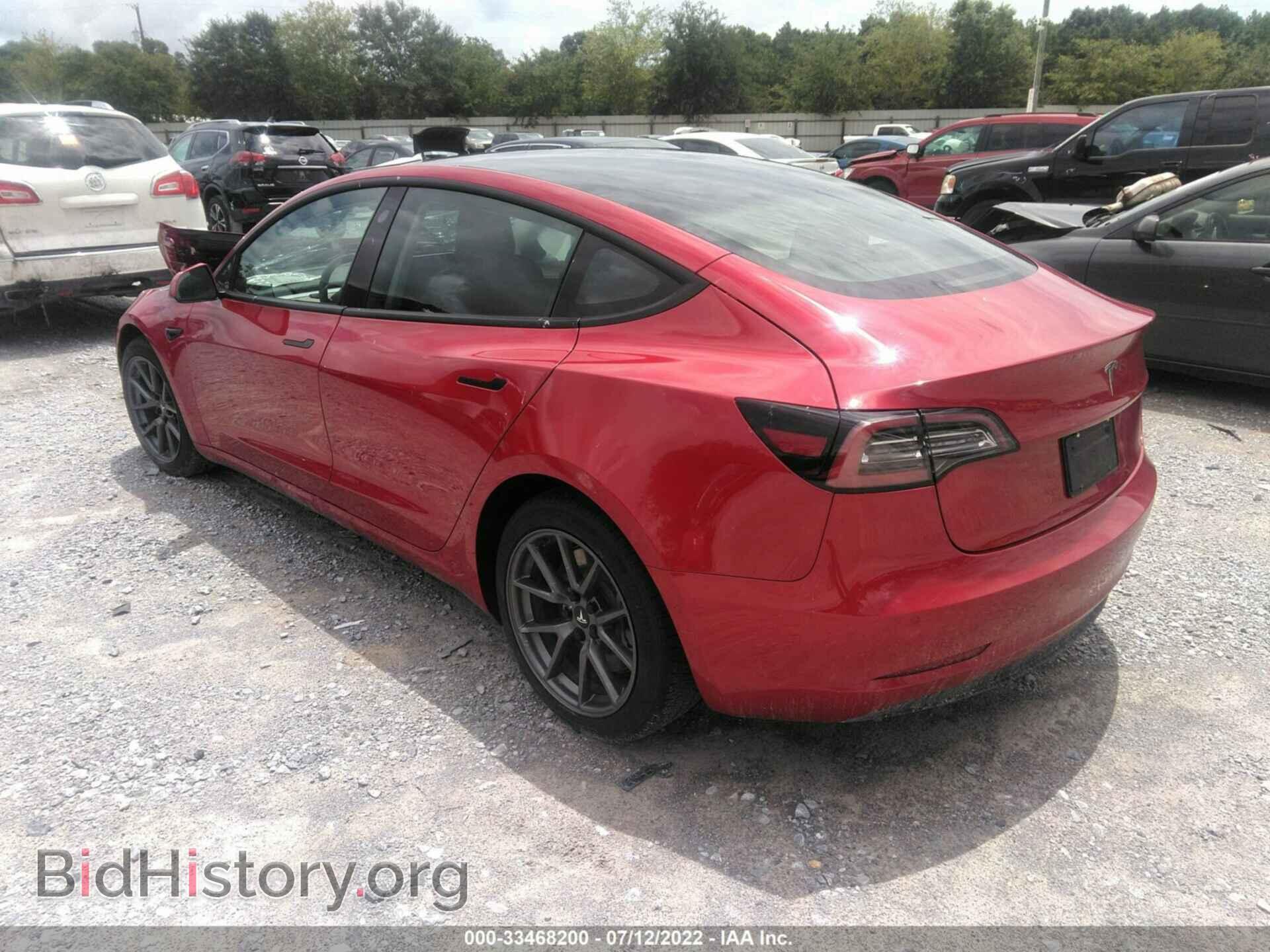 2021 TESLA MODEL 3 - VIN: 5YJ3E1EA6MF961229 - Фото 3