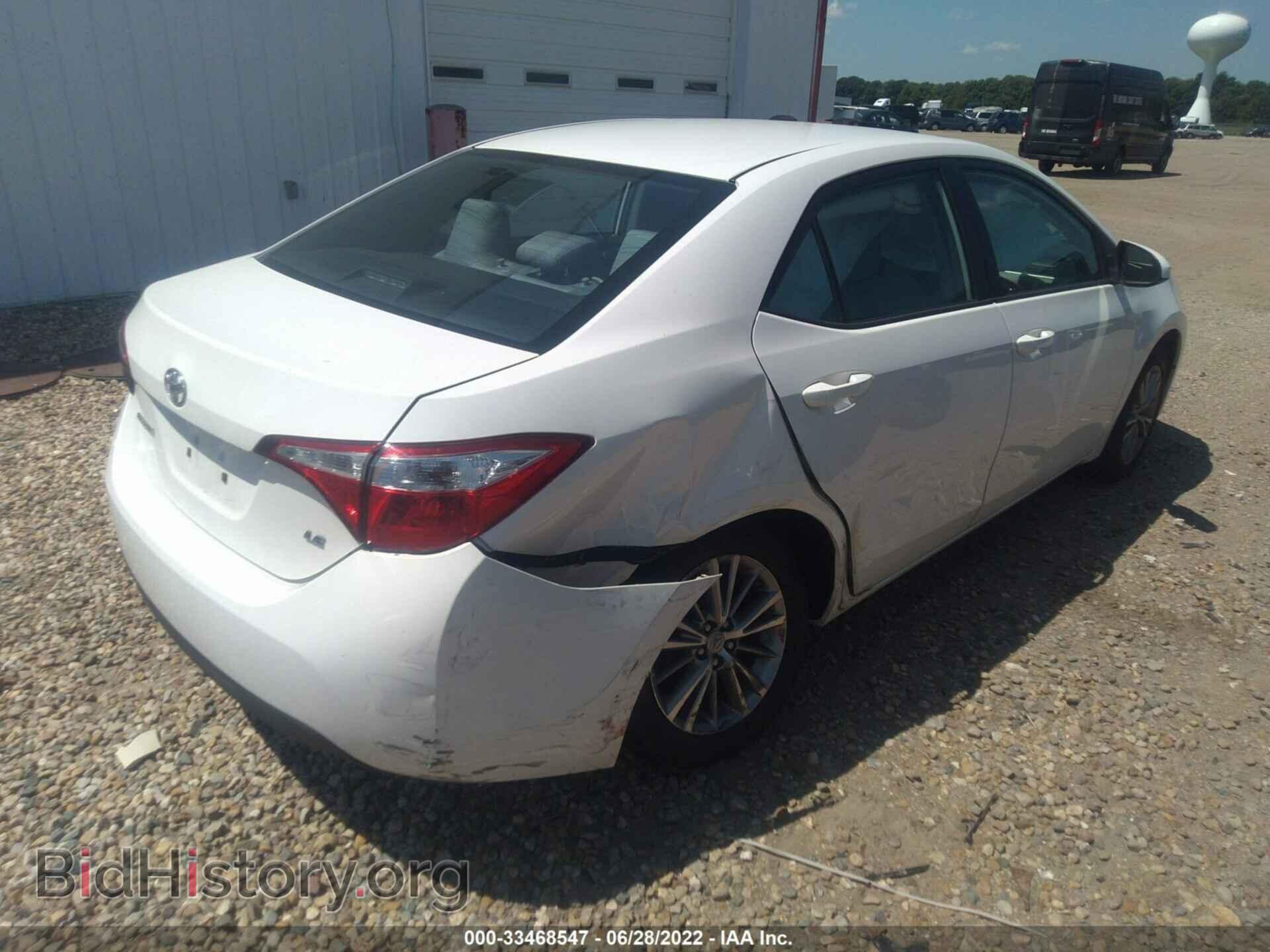 2015 TOYOTA COROLLA - VIN: 2T1BURHE0FC358036 - Фото 4