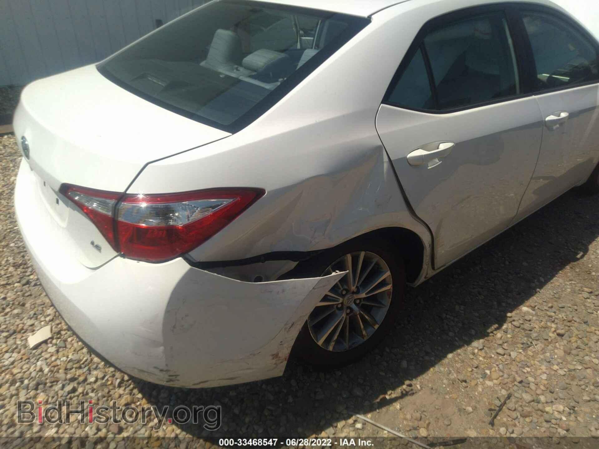 2015 TOYOTA COROLLA - VIN: 2T1BURHE0FC358036 - Фото 6