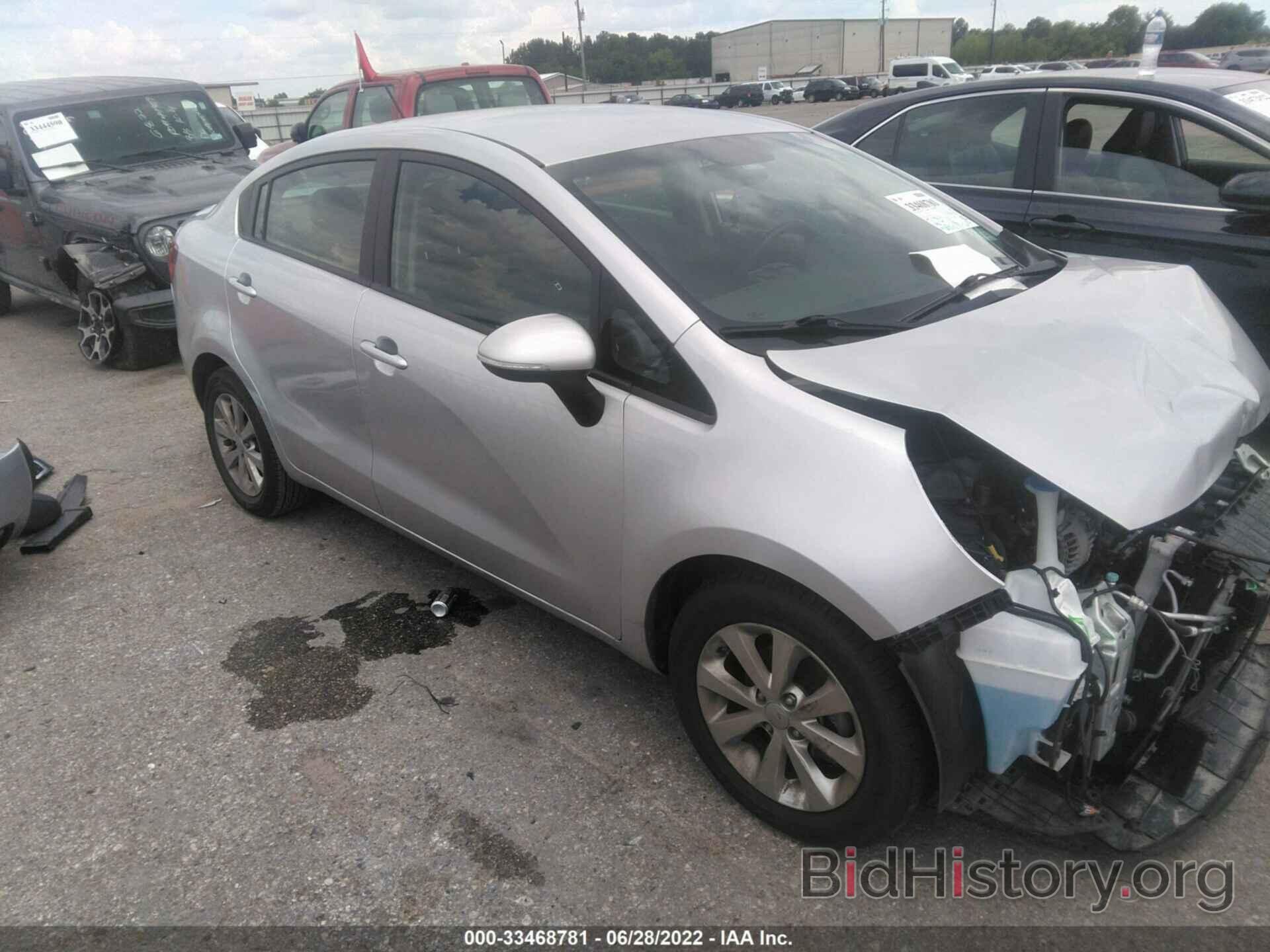 Photo KNADN4A39F6466032 - KIA RIO 2015