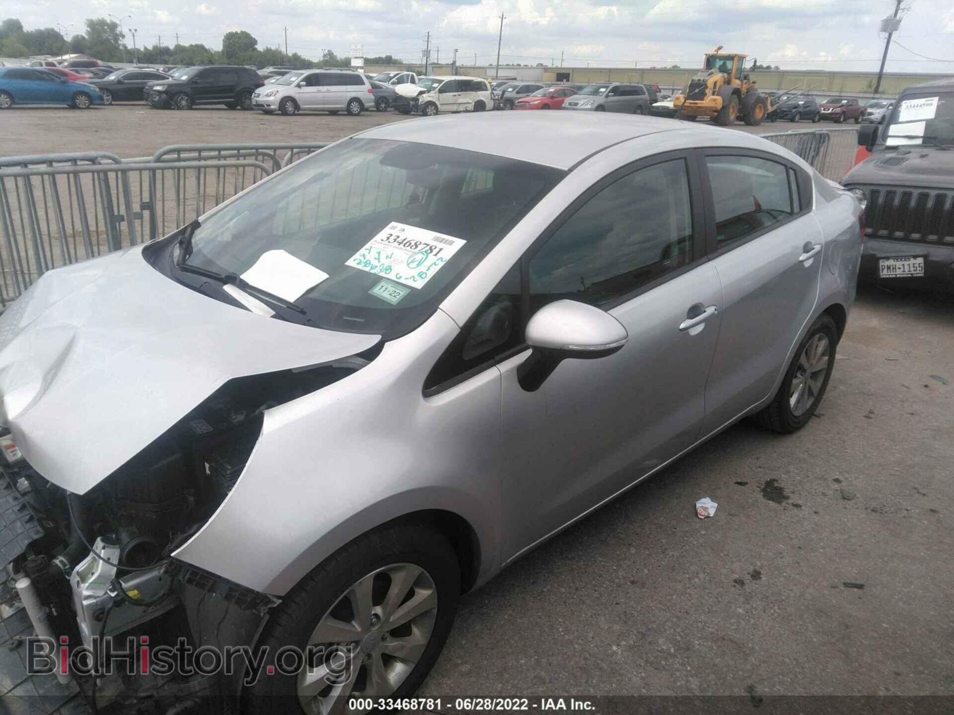 2015 KIA RIO - VIN: KNADN4A39F6466032 - Фото 2