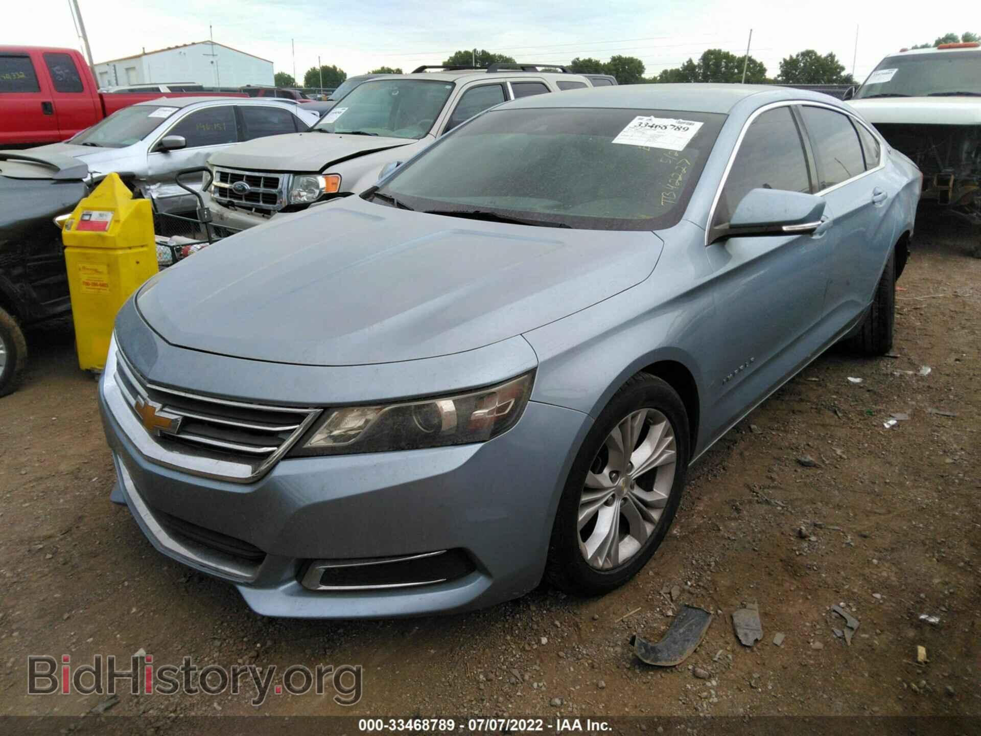 2014 CHEVROLET IMPALA - VIN: 1G1125S33EU113632 - Фото 2