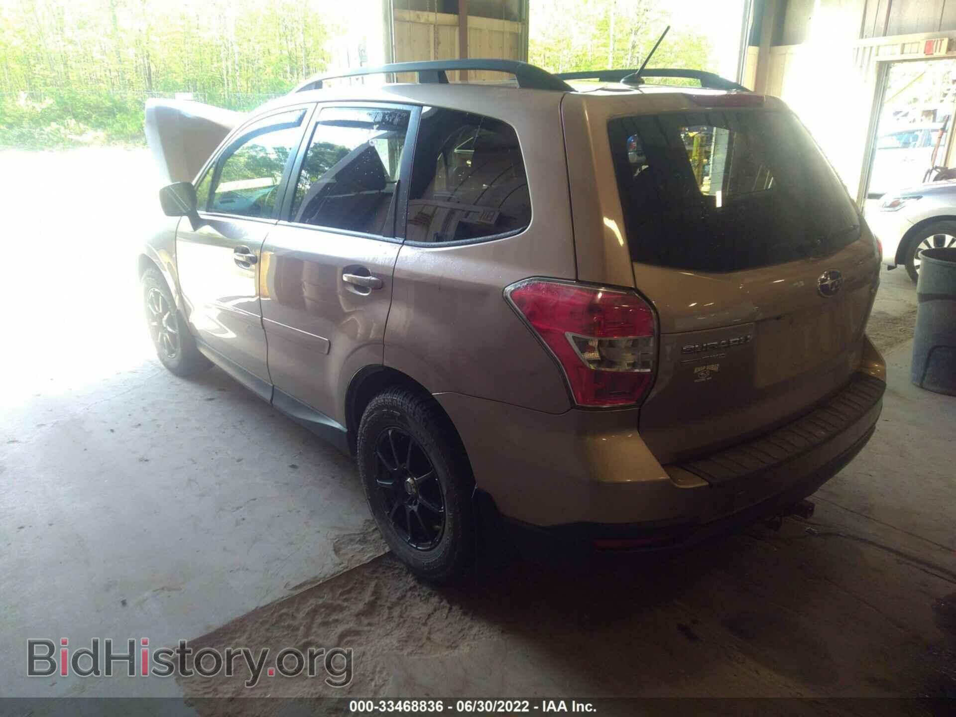 2014 SUBARU FORESTER - VIN: JF2SJAEC2EH446725 - Фото 3