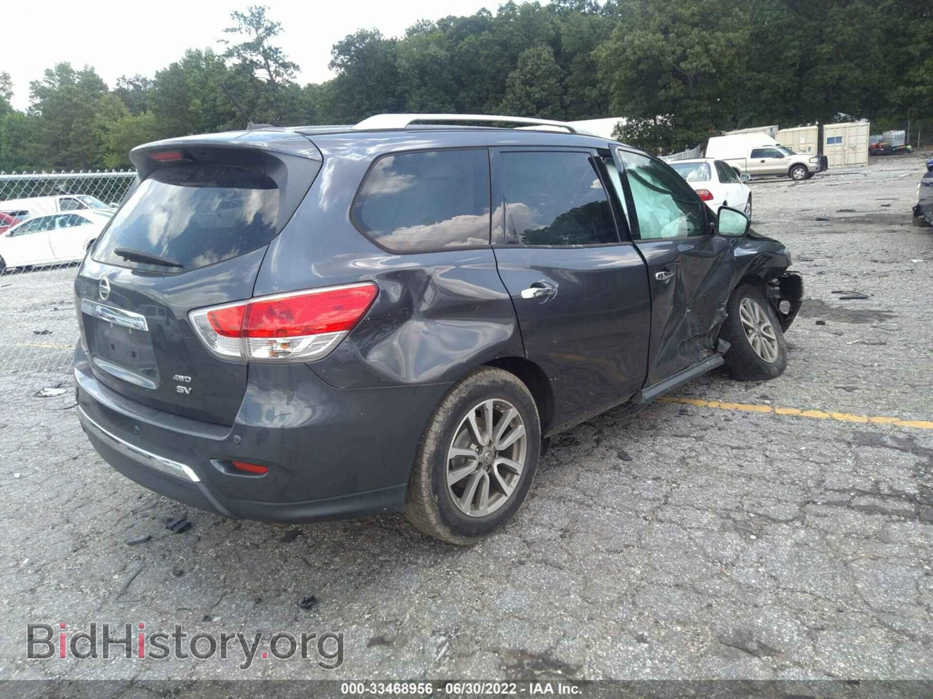 2014 NISSAN PATHFINDER - VIN: 5N1AR2MM7EC704331 - Фото 4