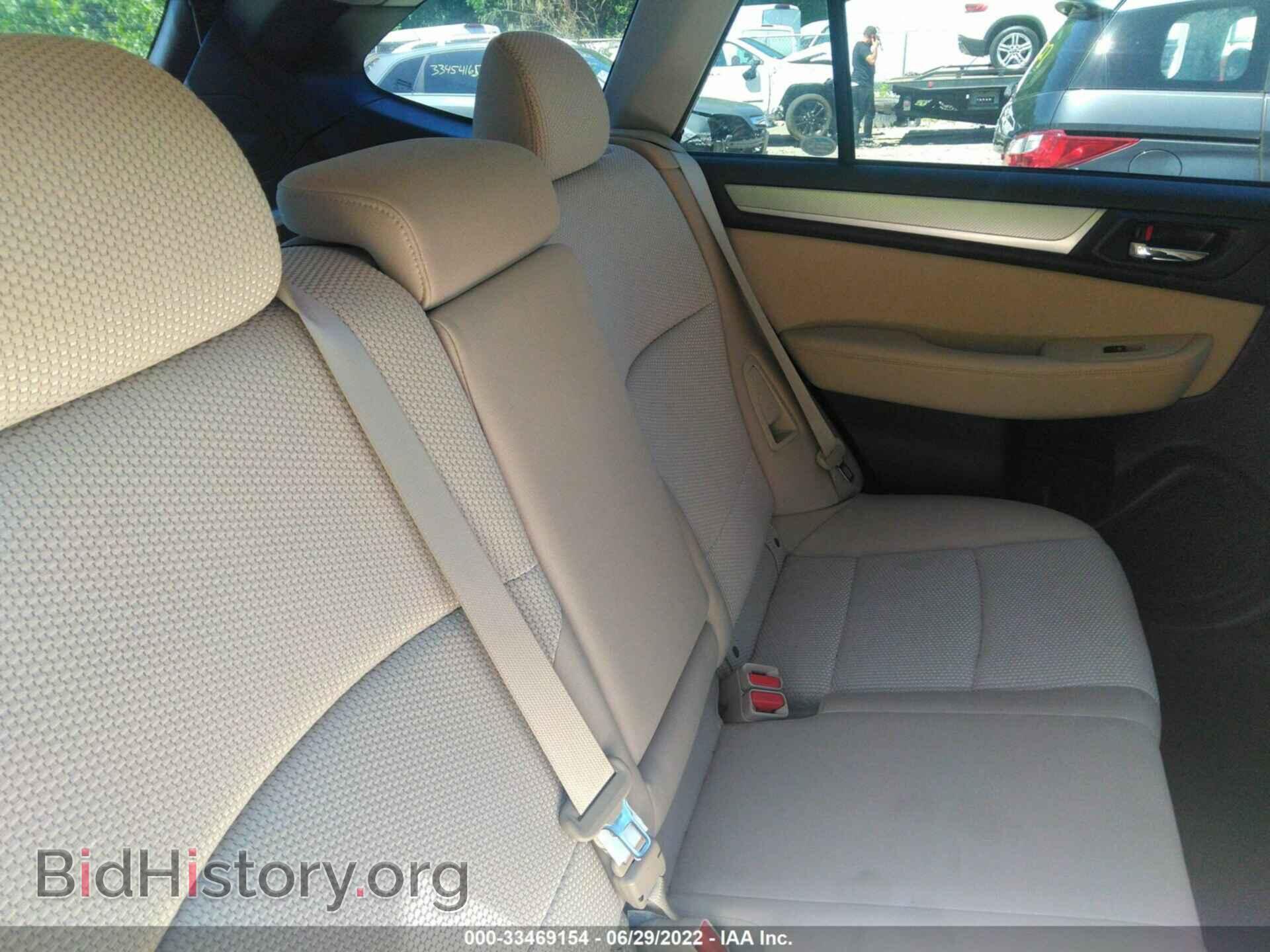 2016 SUBARU OUTBACK - VIN: 4S4BSBFC0G3273248 - Фото 8