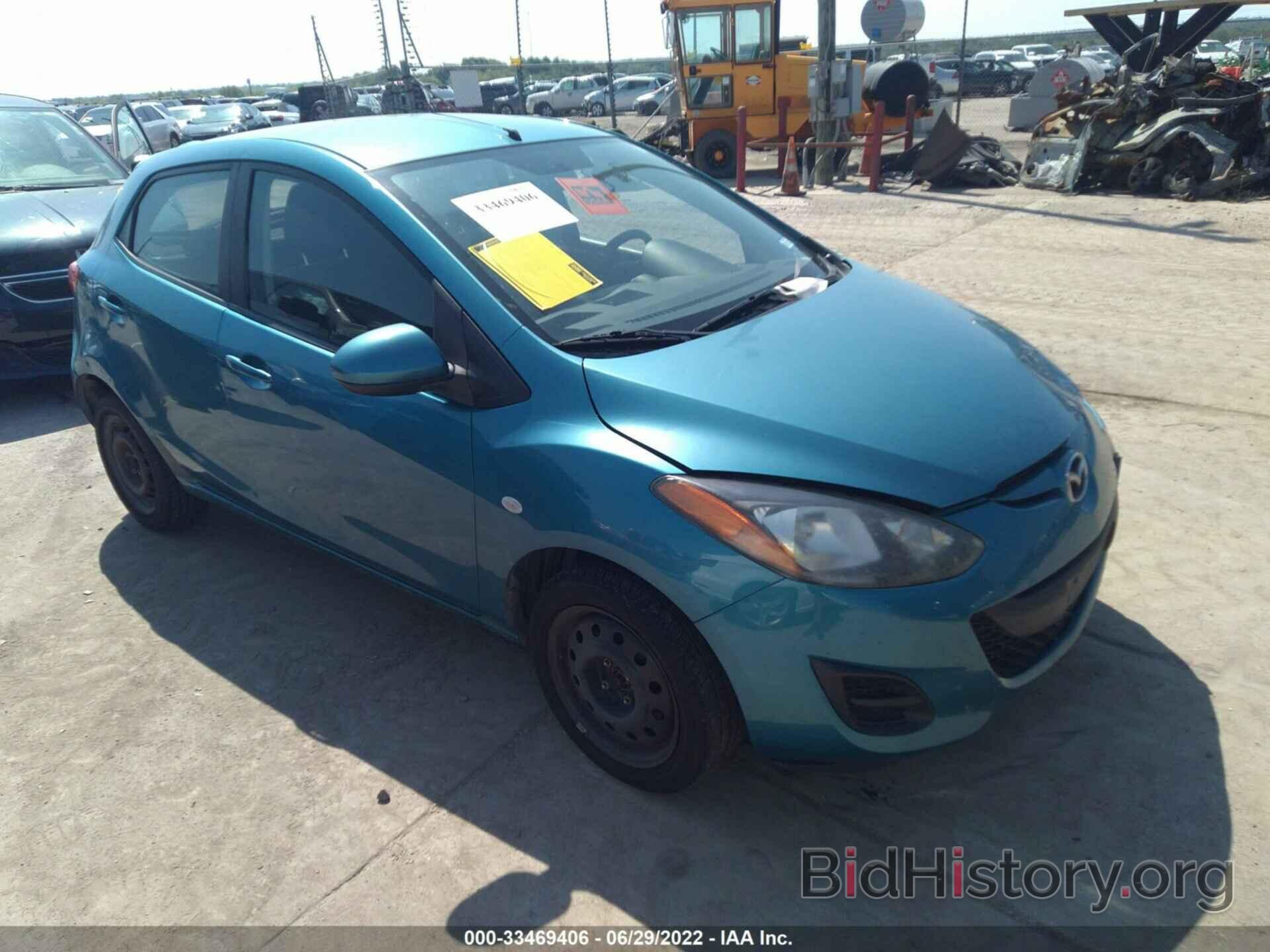 Photo JM1DE1KY5C0139959 - MAZDA MAZDA2 2012