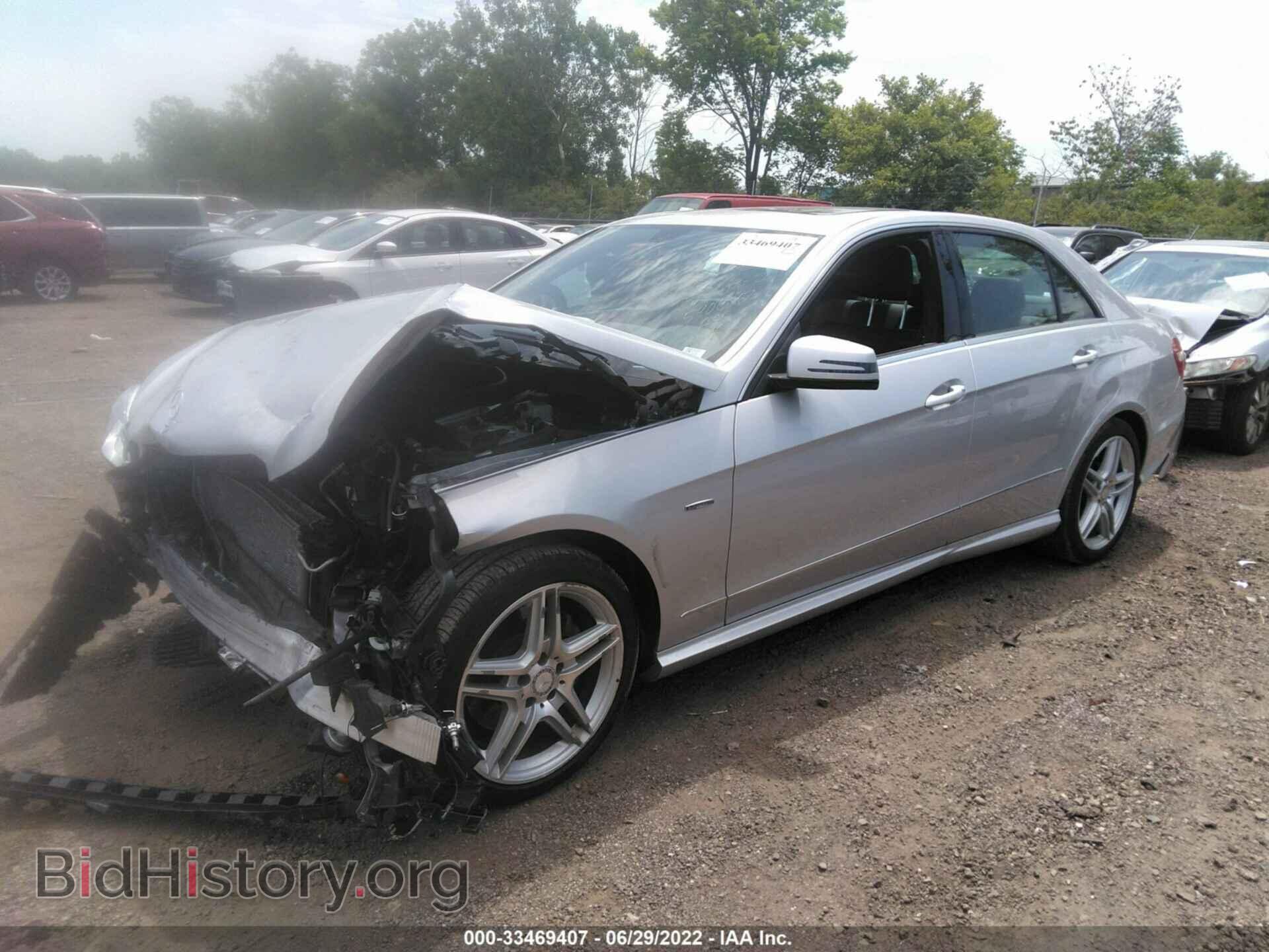 2012 MERCEDES-BENZ E-CLASS - VIN: WDDHF8JB2CA540647 - Photo 2