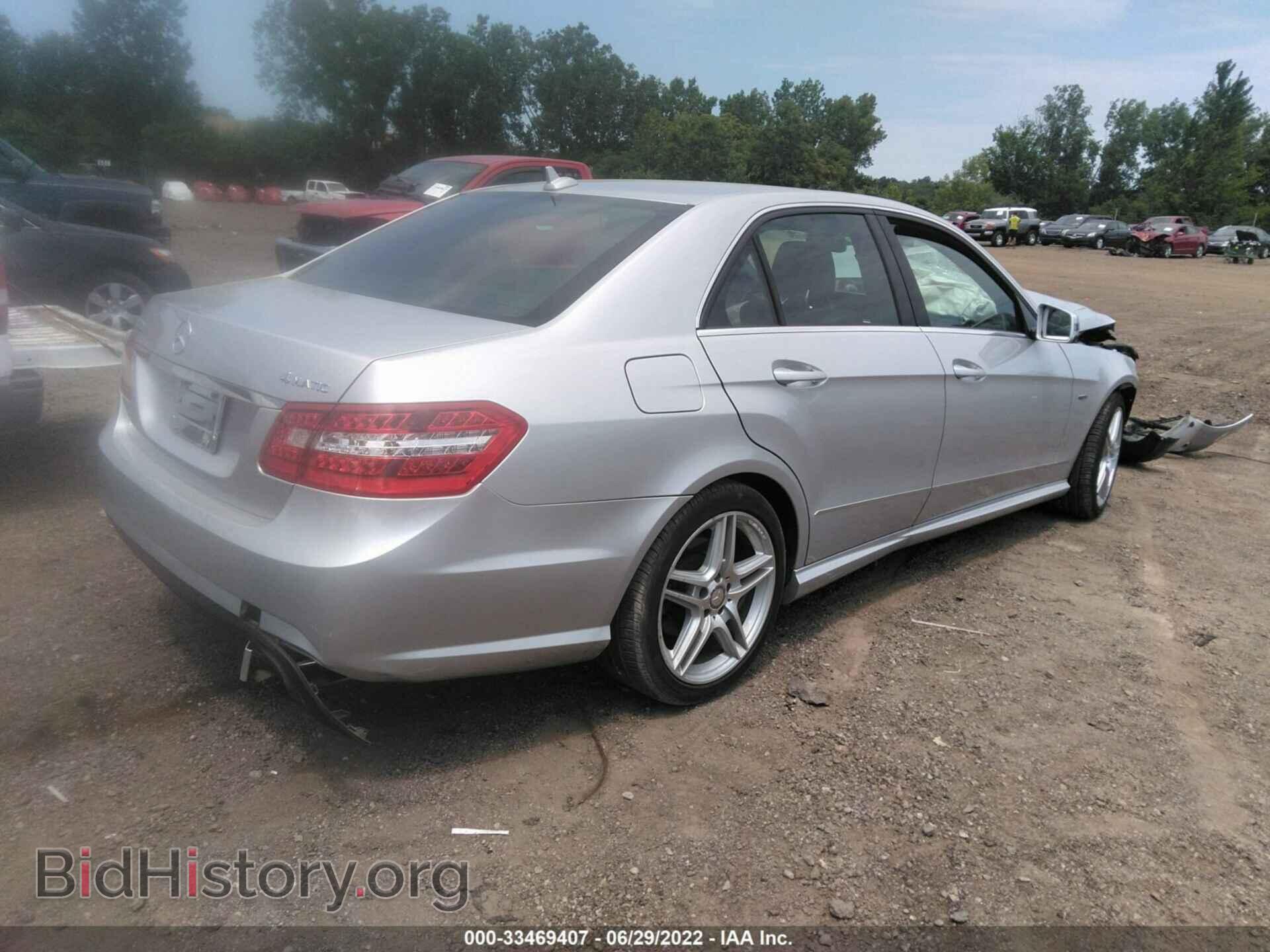 2012 MERCEDES-BENZ E-CLASS - VIN: WDDHF8JB2CA540647 - Photo 4