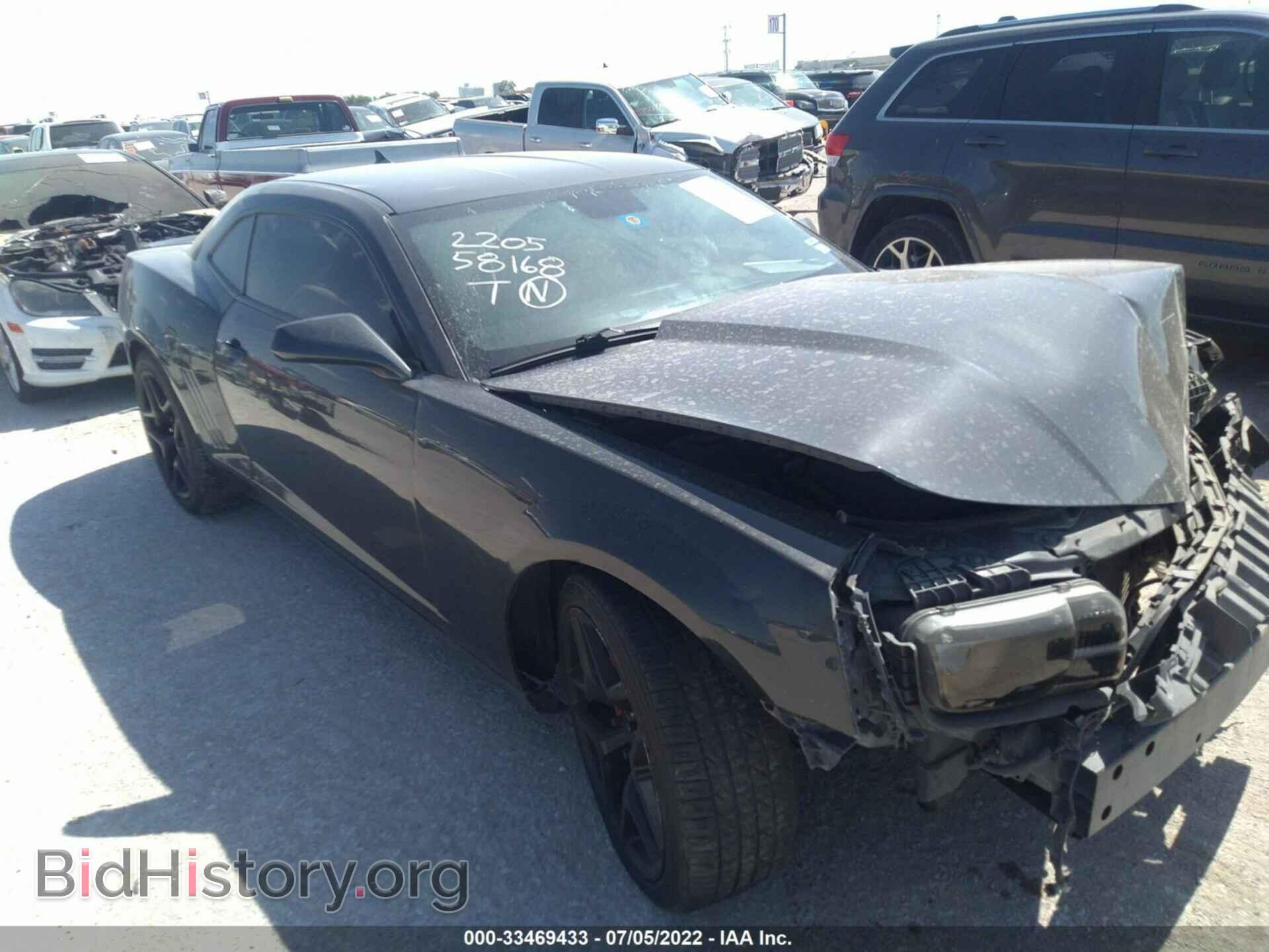 Photo 2G1FB1E31D9141709 - CHEVROLET CAMARO 2013
