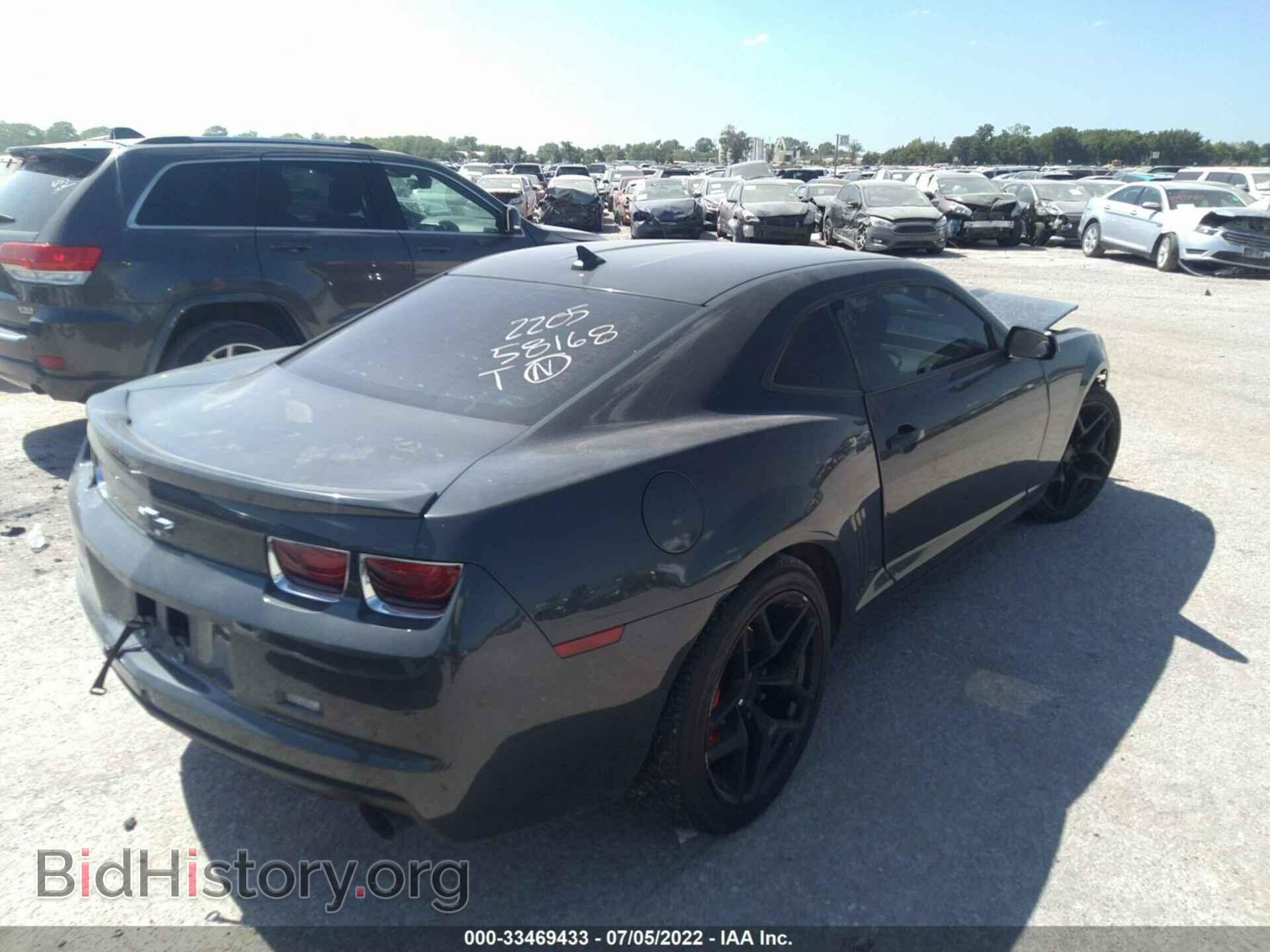 2013 CHEVROLET CAMARO - VIN: 2G1FB1E31D9141709 - Фото 4