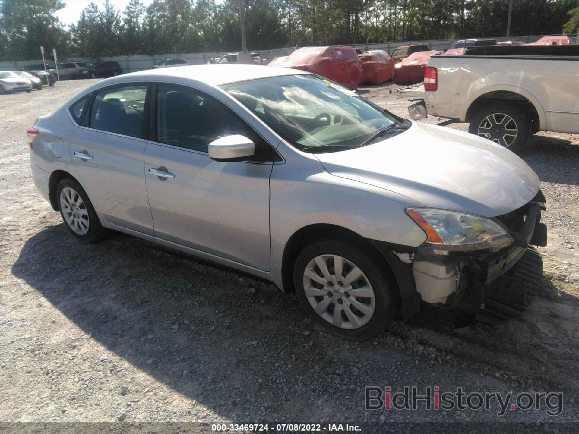 Photo 3N1AB7APXDL789935 - NISSAN SENTRA 2013