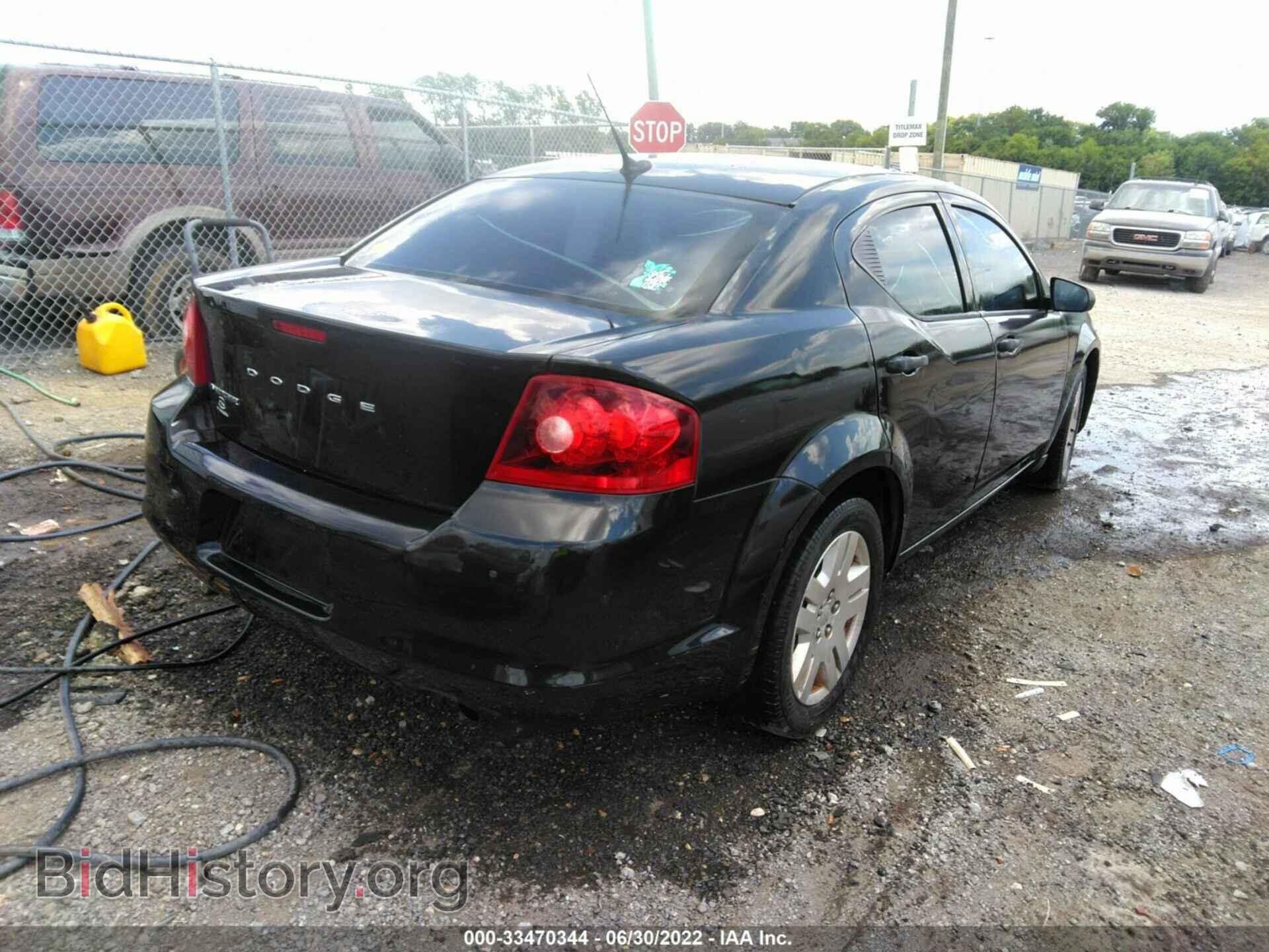 2011 DODGE AVENGER - VIN: 1B3BD4FB1BN523399 - Фото 4