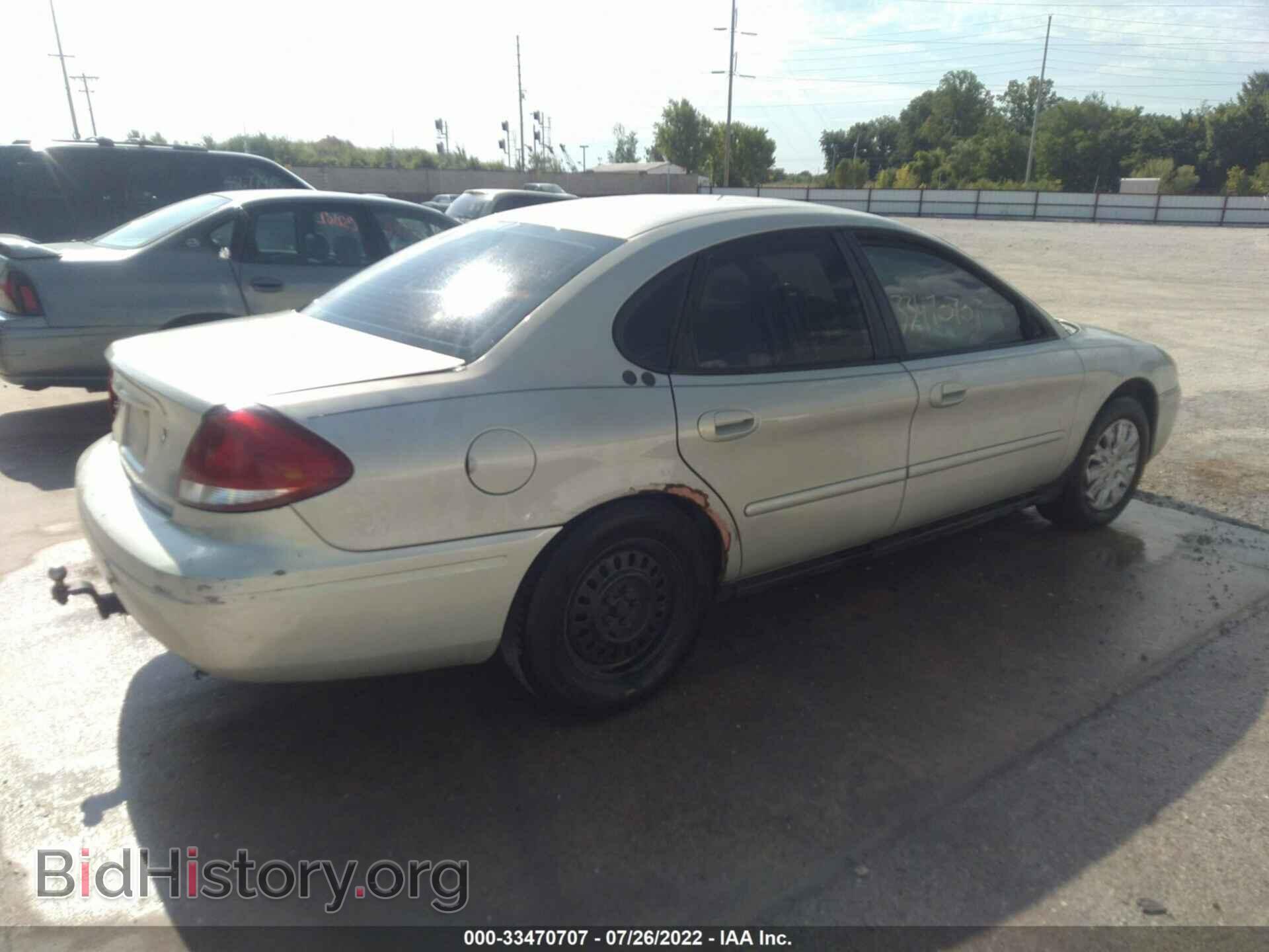 2007 FORD TAURUS - VIN: 1FAFP53U07A167745 - Фото 4