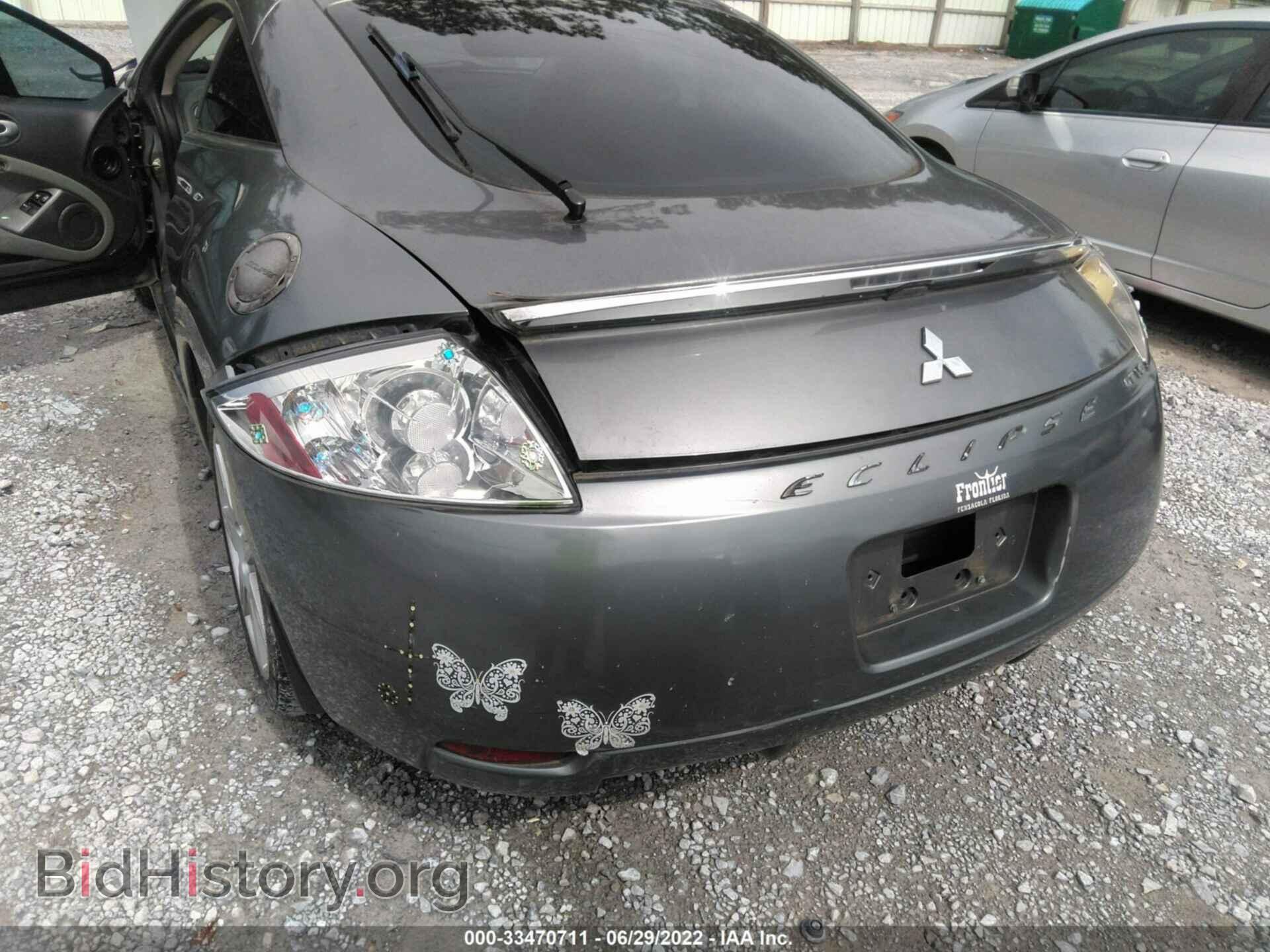 2006 MITSUBISHI ECLIPSE - VIN: 4A3AK34T66E048079 - Фото 6
