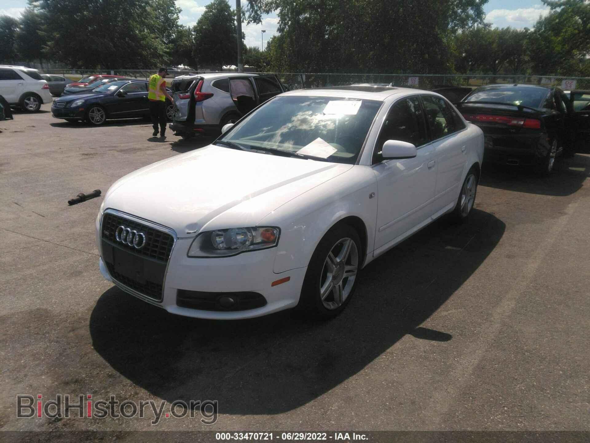 2008 AUDI A4 - VIN: WAUDF78E48A035149 - Фото 2