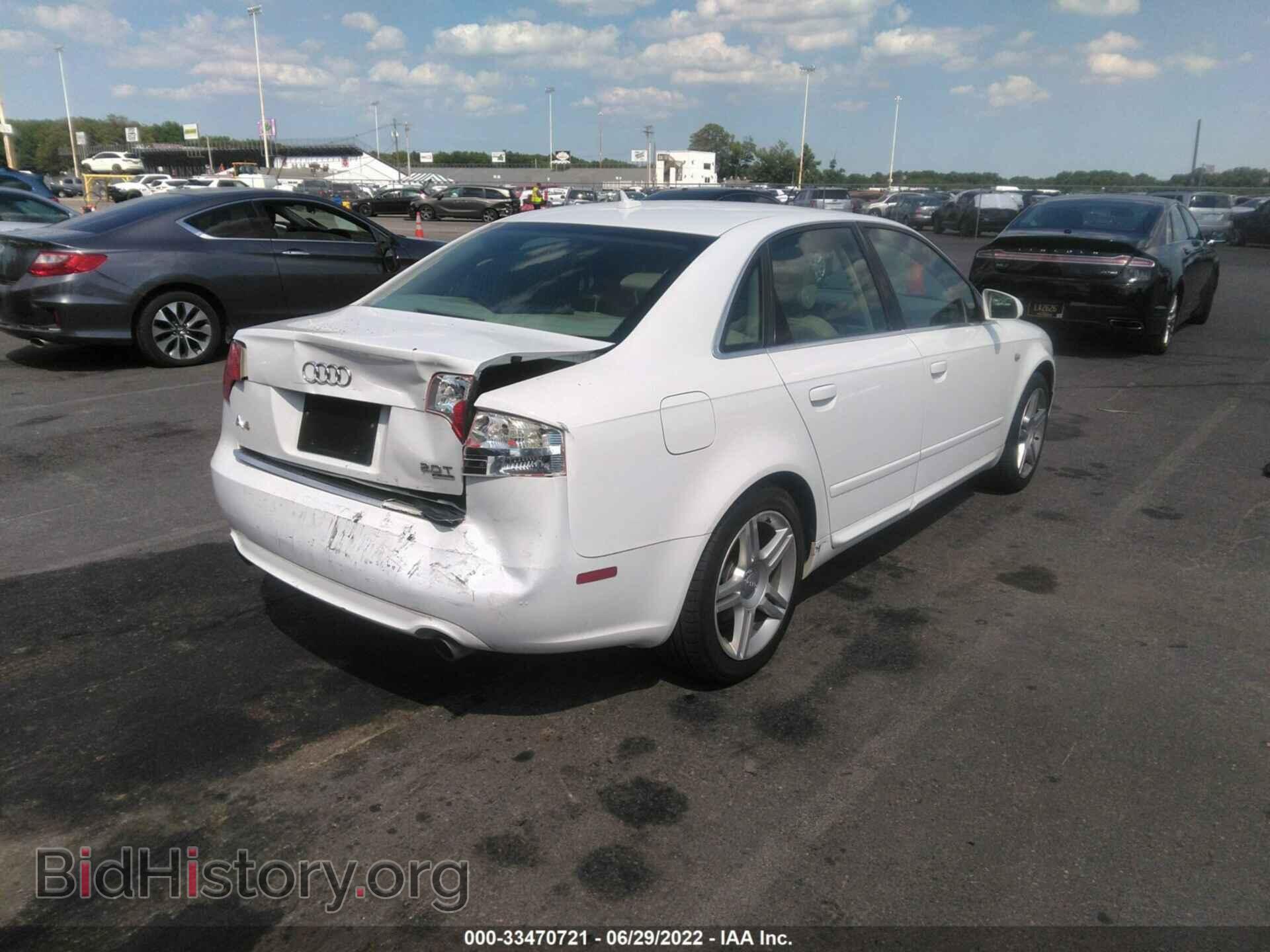2008 AUDI A4 - VIN: WAUDF78E48A035149 - Фото 4
