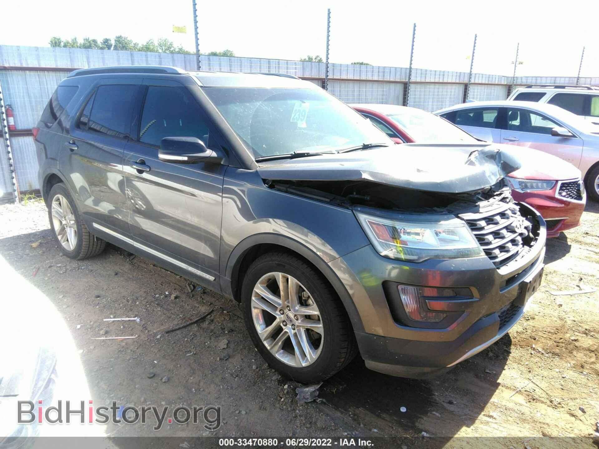 Фотография 1FM5K7D89GGA17045 - FORD EXPLORER 2016