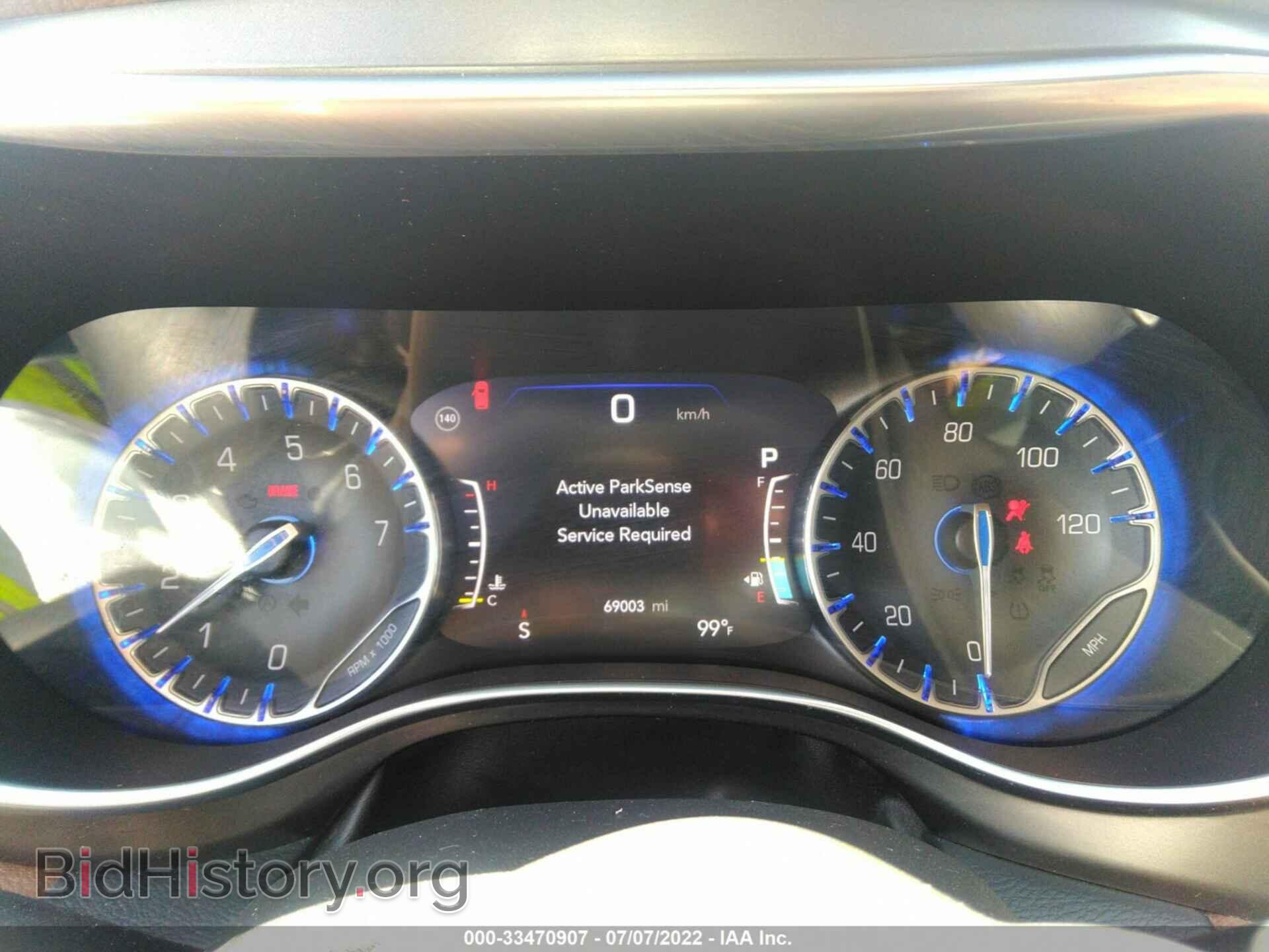 2017 CHRYSLER PACIFICA - VIN: 2C4RC1GG8HR507074 - Фото 7