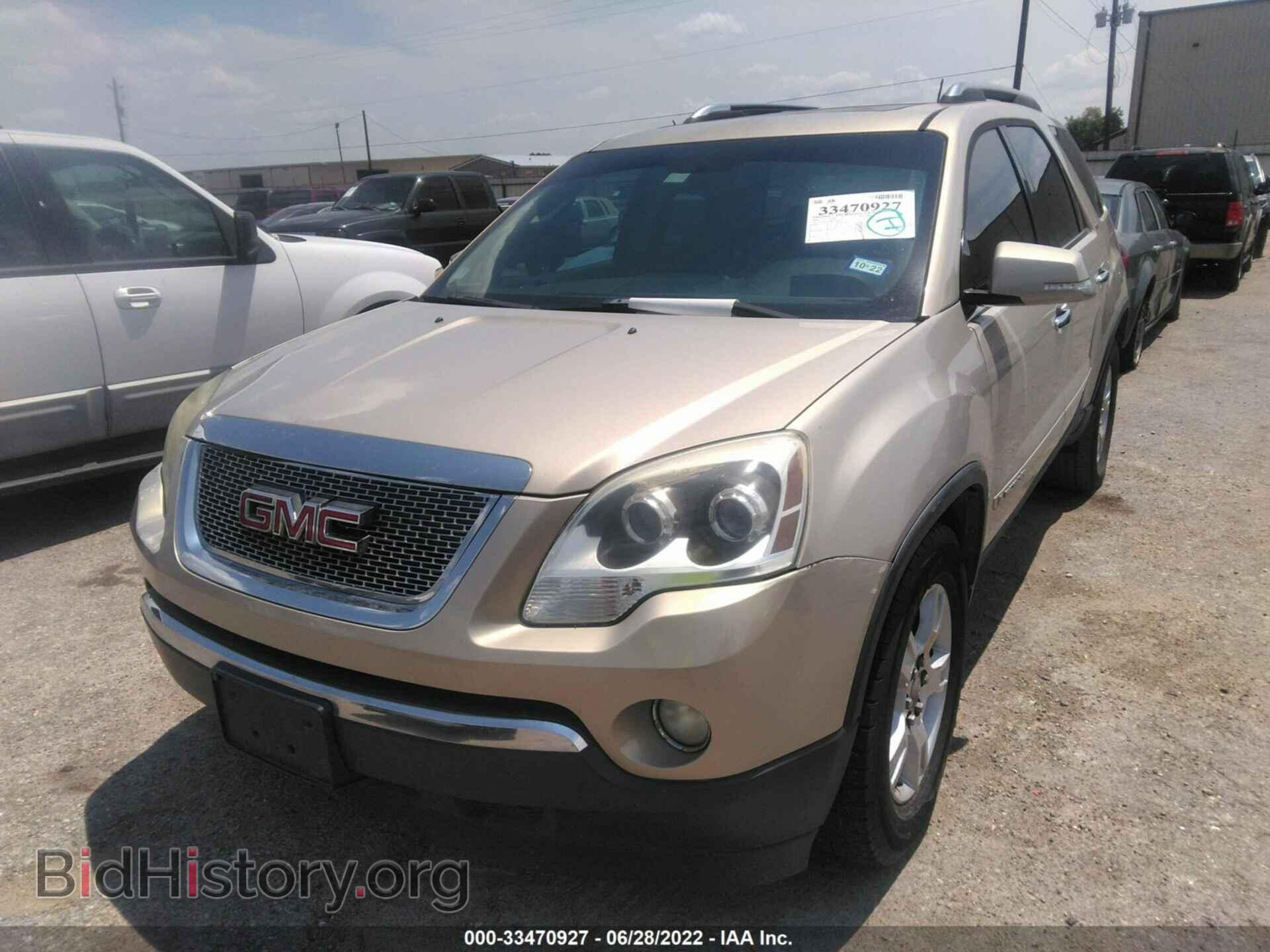2008 GMC ACADIA - VIN: 1GKER23728J212599 - Фото 2