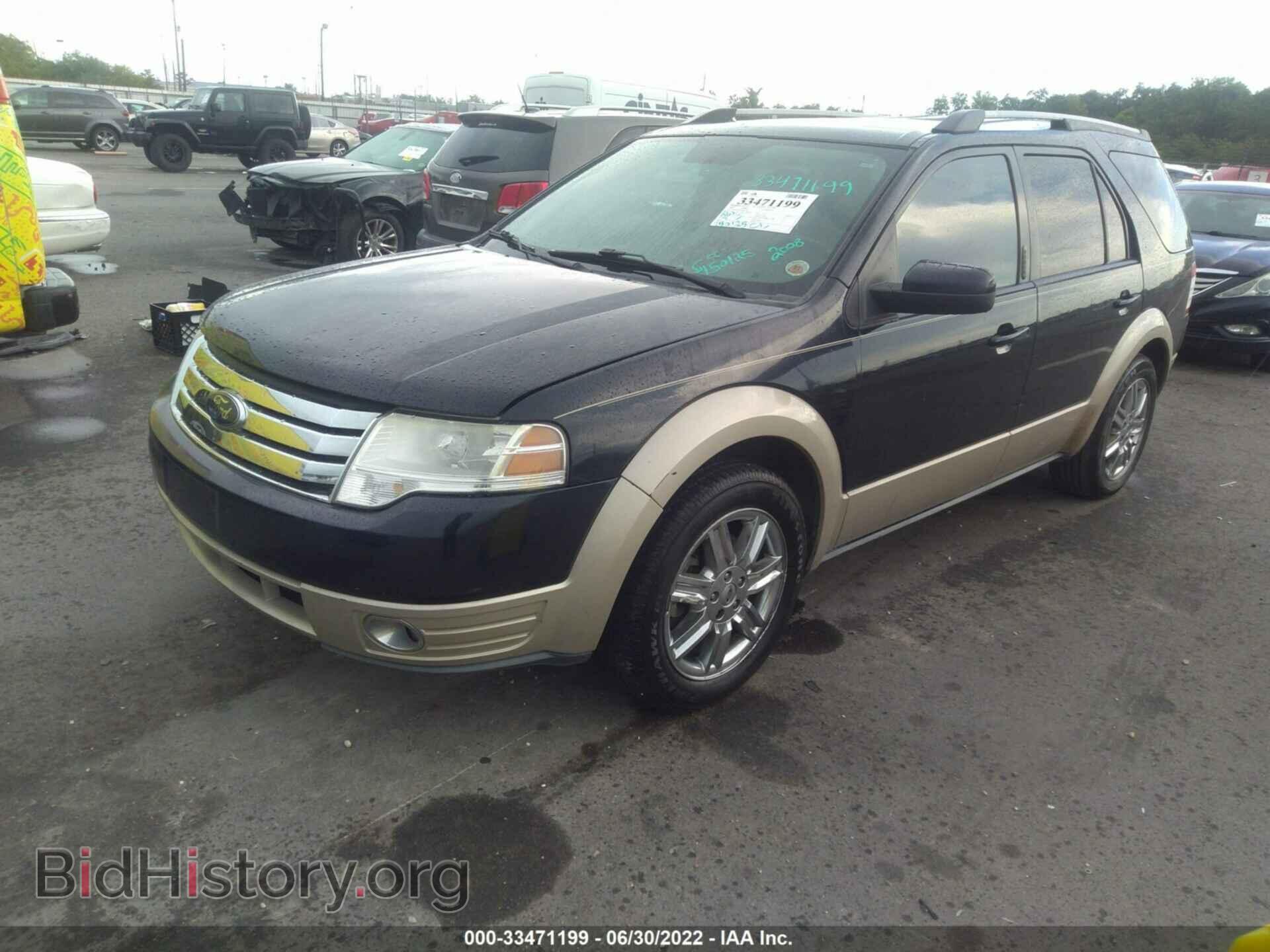 2008 FORD TAURUS X - VIN: 1FMDK07W38GA10896 - Photo 2