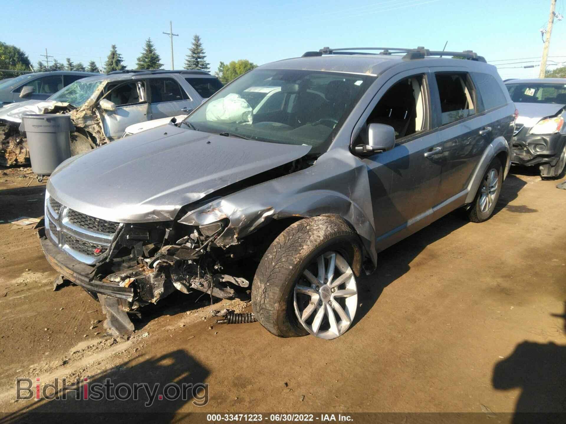 2015 DODGE JOURNEY - VIN: 3C4PDCCG7FT618117 - Фото 2