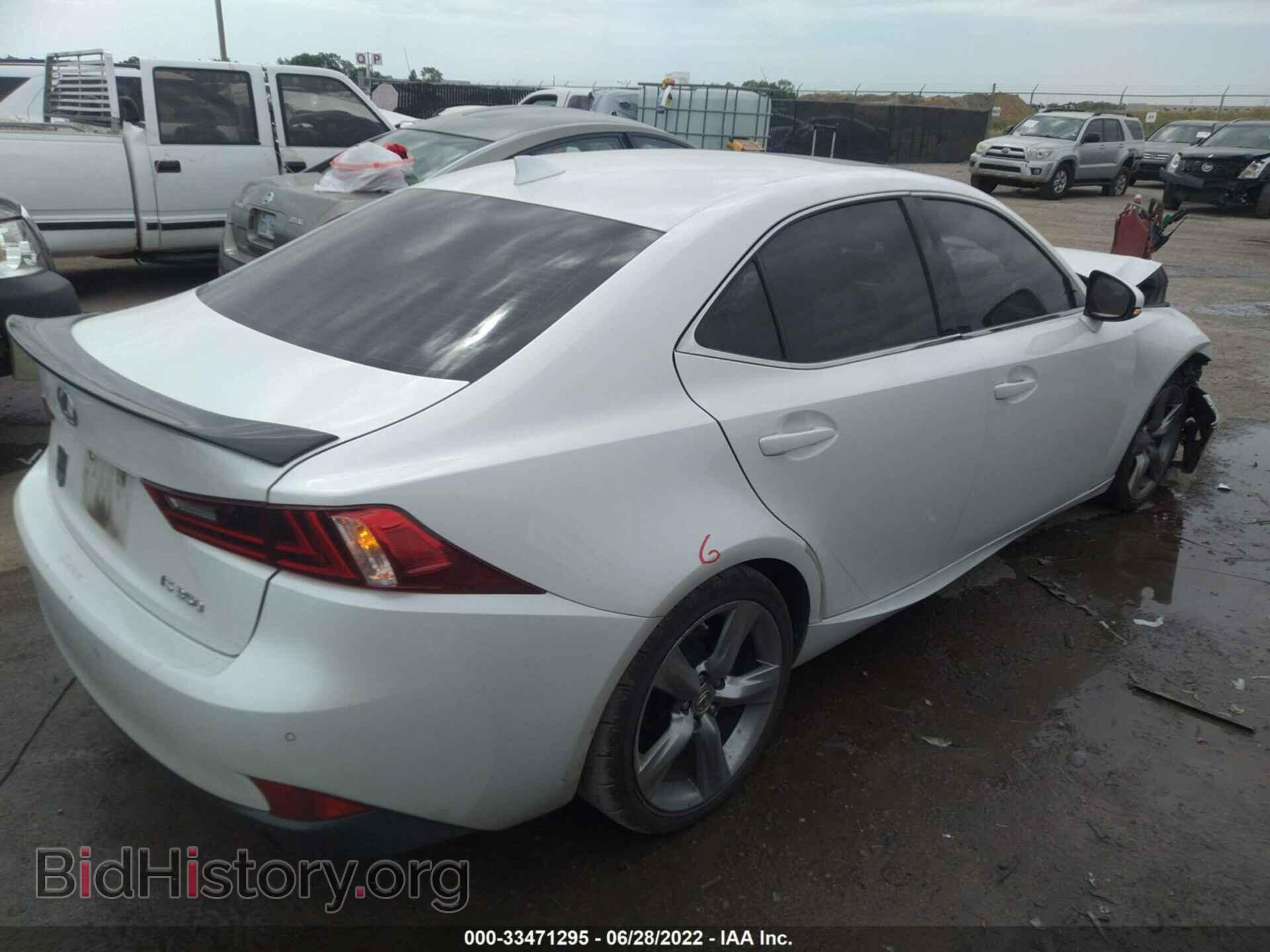 2014 LEXUS IS 350 - VIN: JTHBE1D26E5000671 - Фото 4