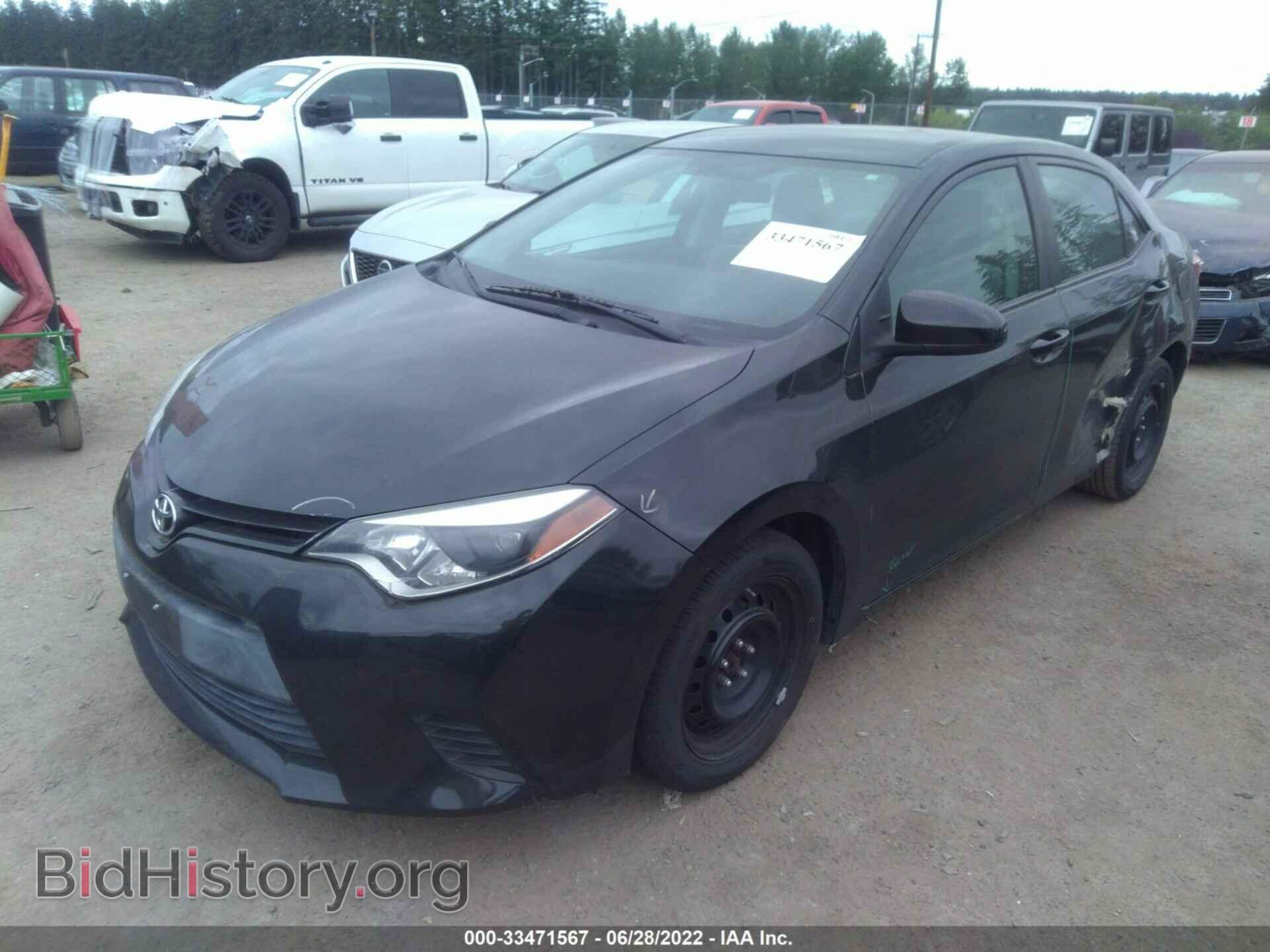 2014 TOYOTA COROLLA - VIN: 2T1BURHE7EC197702 - Фото 2
