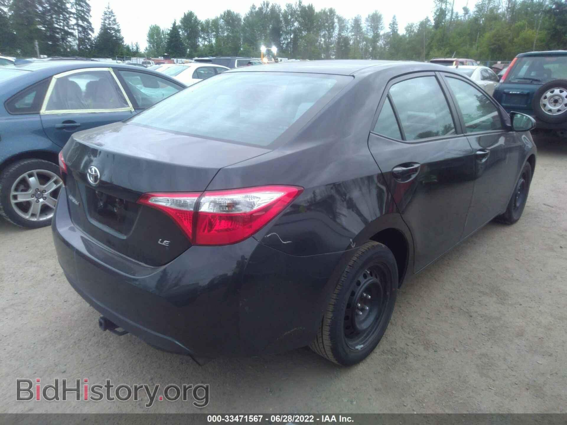 2014 TOYOTA COROLLA - VIN: 2T1BURHE7EC197702 - Фото 4