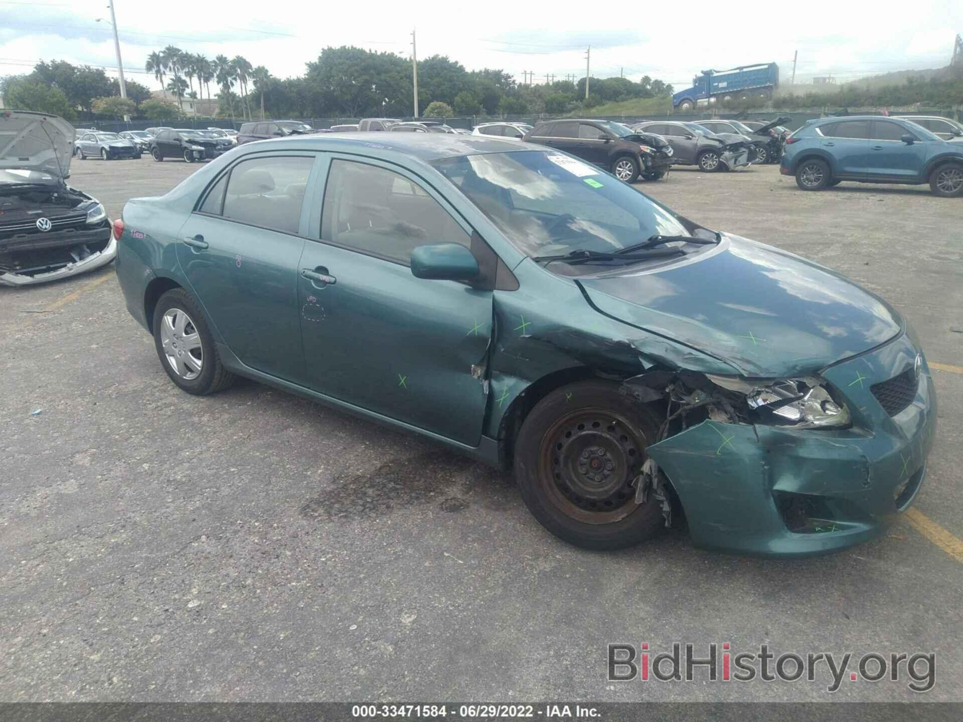 Photo 2T1BU40E39C103514 - TOYOTA COROLLA 2009