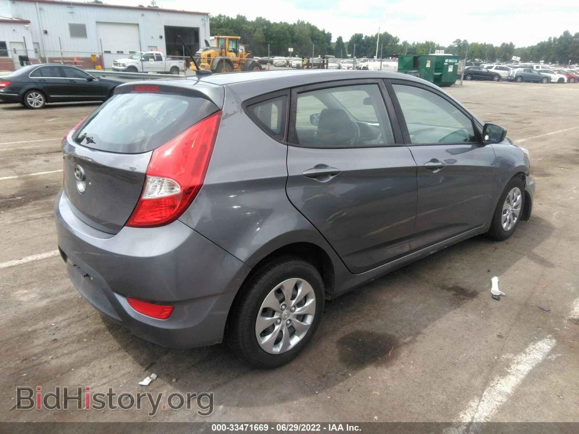 2017 HYUNDAI ACCENT - VIN: KMHCT5AE4HU341798 - Фото 4