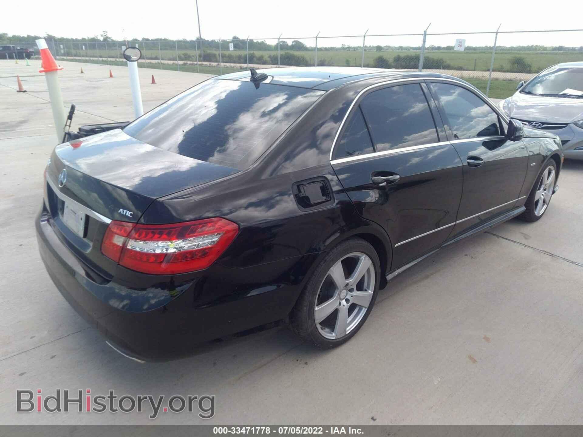 2012 MERCEDES-BENZ E-CLASS - VIN: WDDHF8JB5CA568071 - Фото 4
