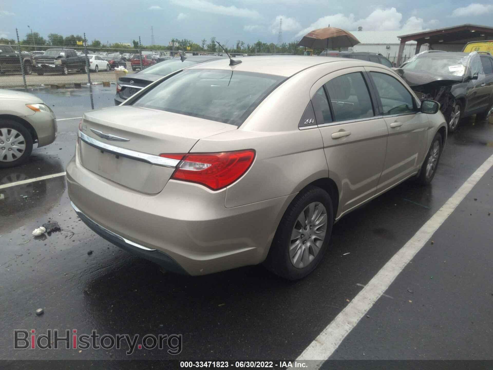 2014 CHRYSLER 200 - VIN: 1C3CCBAB2EN205544 - Фото 4