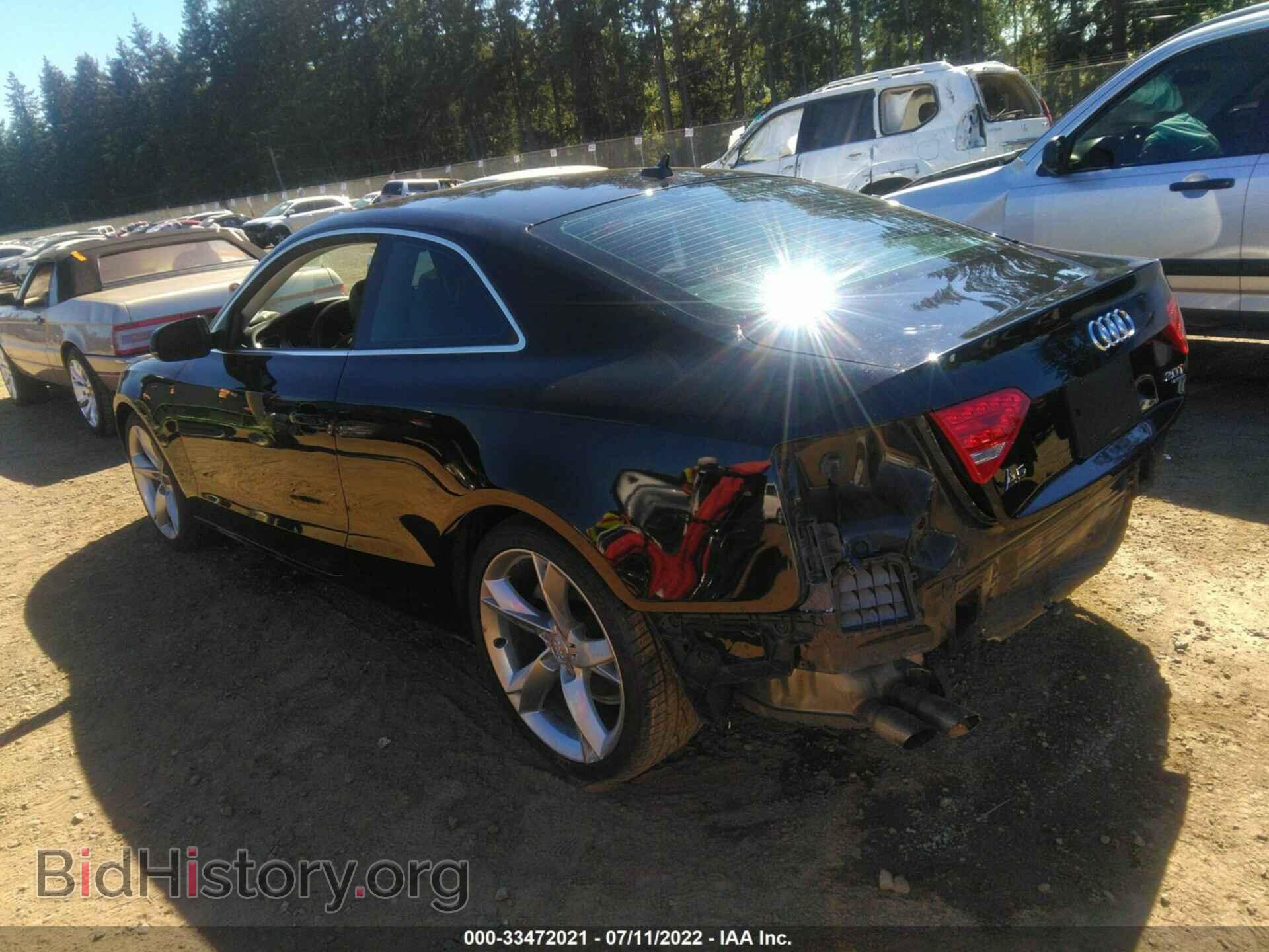 2012 AUDI A5 - VIN: WAULFAFR4CA028936 - Фото 3