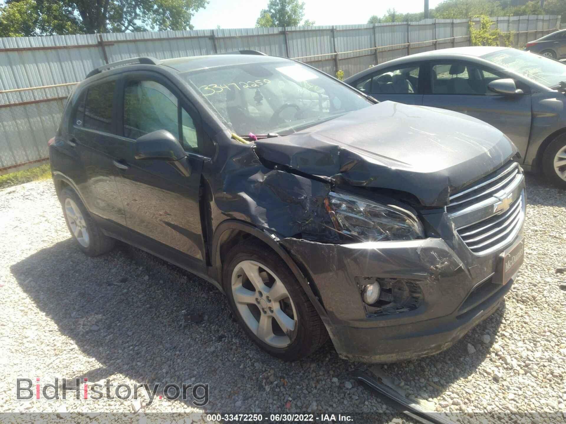 Photo 3GNCJMSB5GL164431 - CHEVROLET TRAX 2016