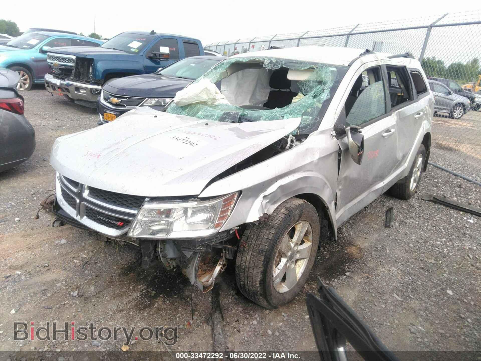 2012 DODGE JOURNEY - VIN: 3C4PDCBB2CT392148 - Фото 2