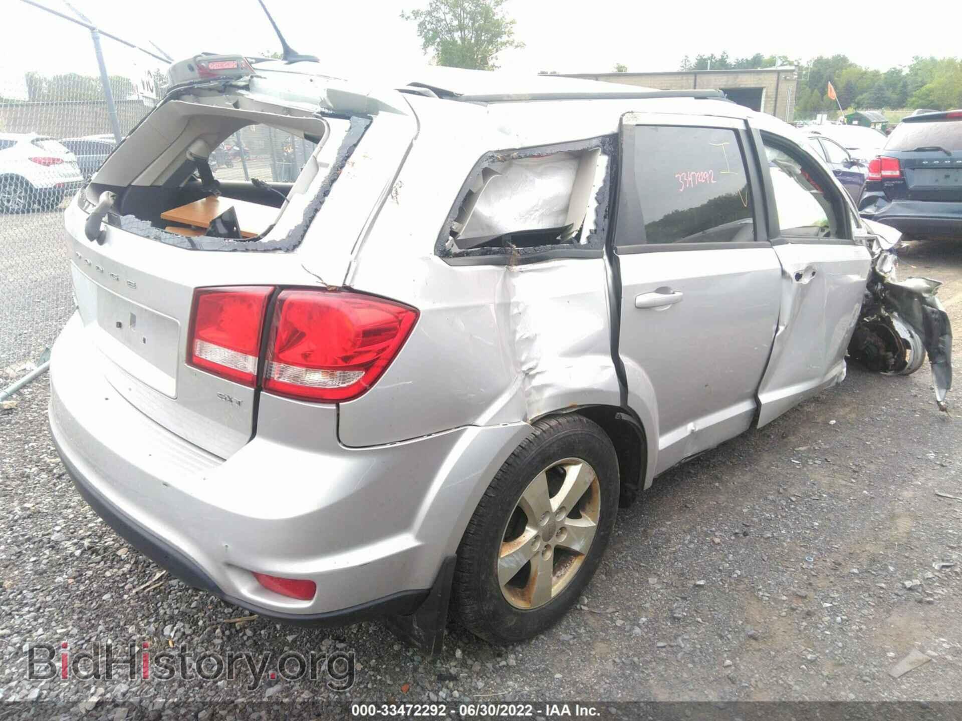 2012 DODGE JOURNEY - VIN: 3C4PDCBB2CT392148 - Фото 4