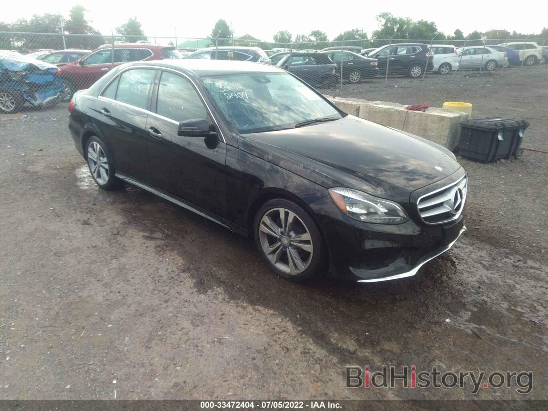 Photo WDDHF8JB1GB238086 - MERCEDES-BENZ E-CLASS 2016