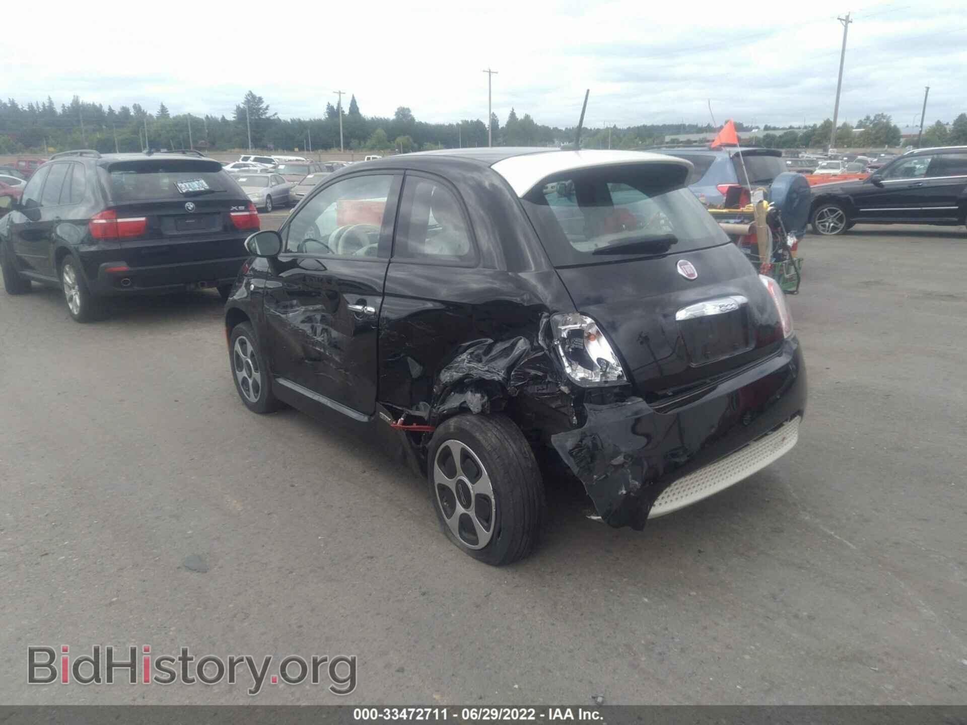 2015 FIAT 500E - VIN: 3C3CFFGE0FT522868 - Фото 3