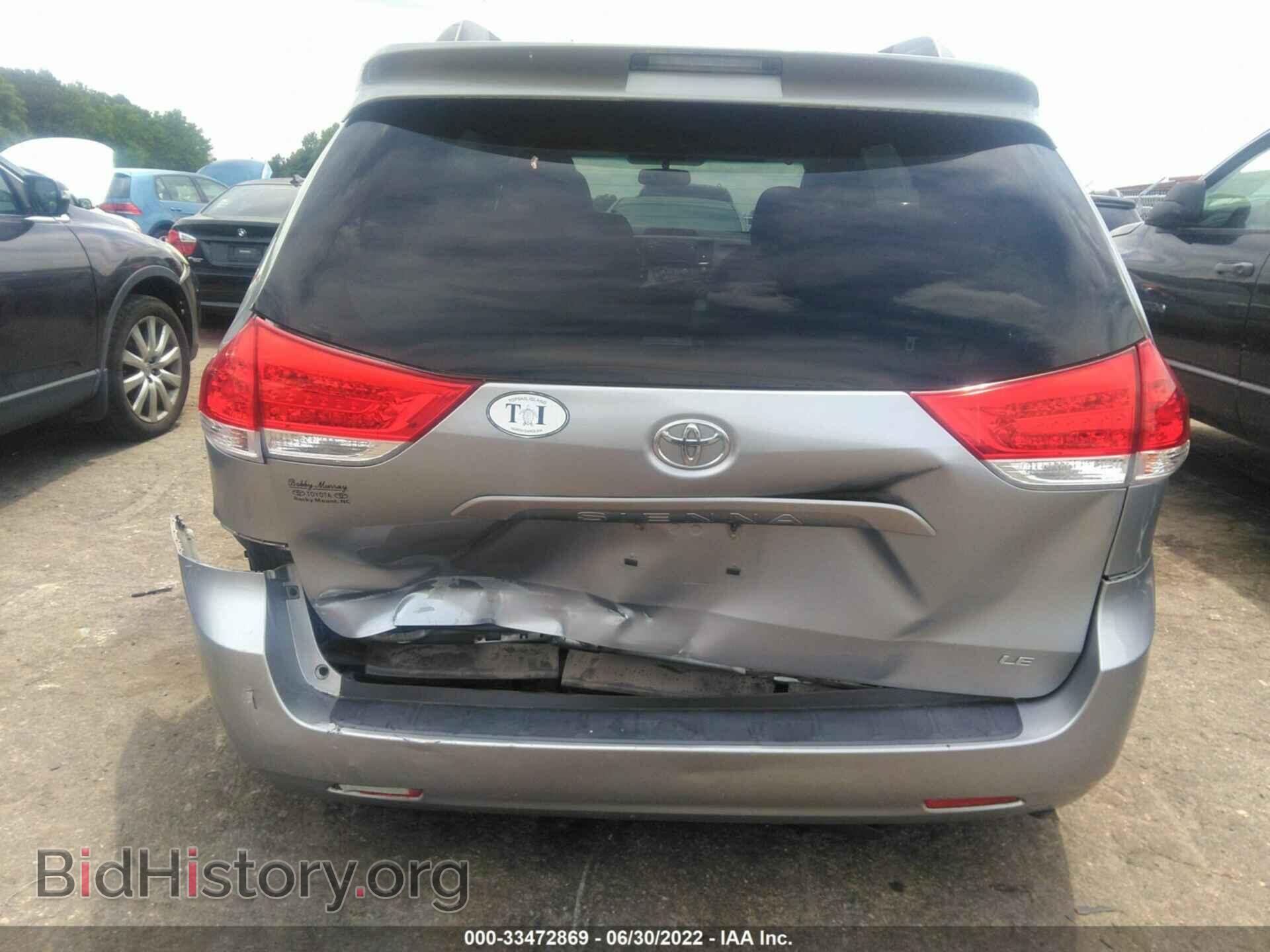 2011 TOYOTA SIENNA - VIN: 5TDKK3DCXBS171797 - Фото 6
